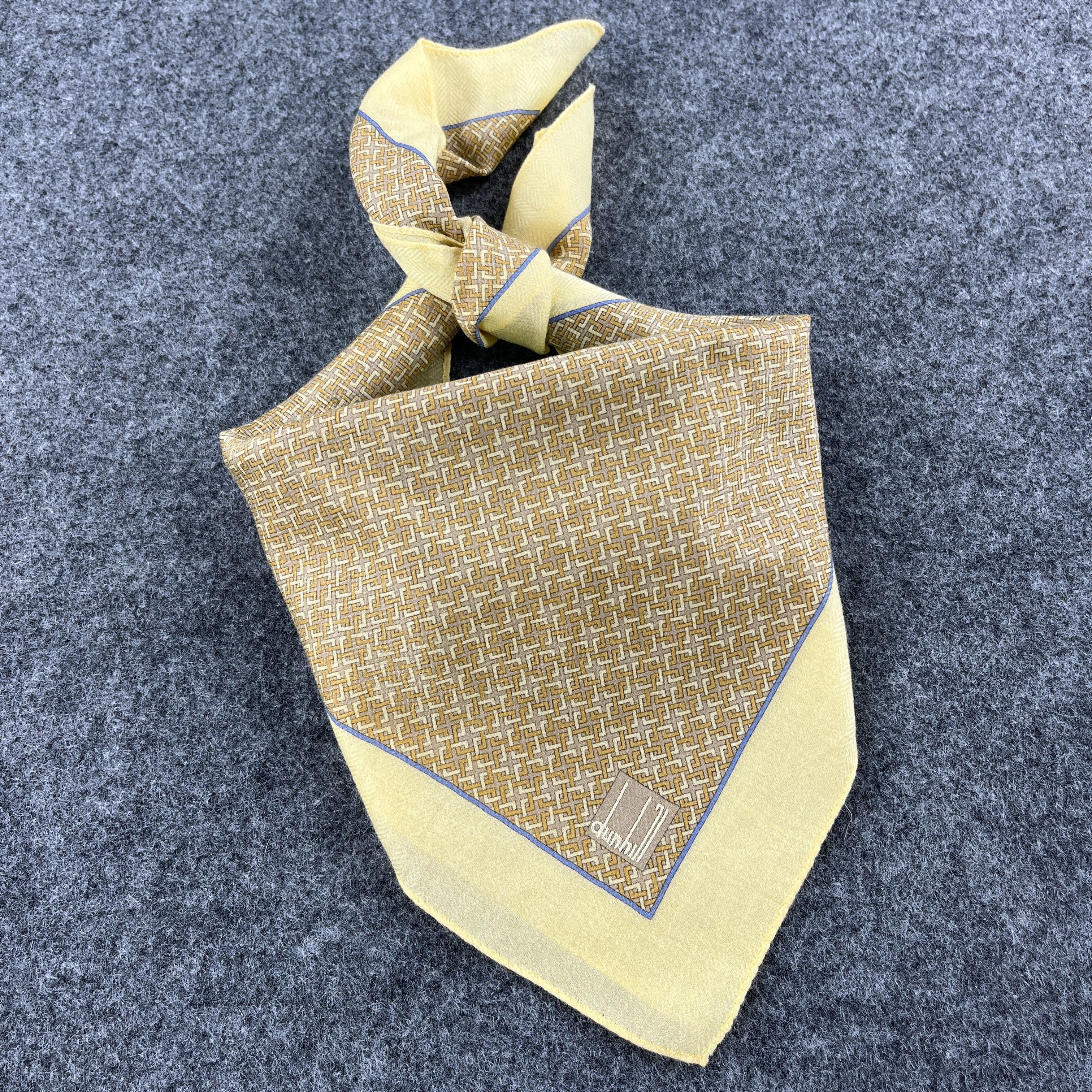 Alfred Dunhill Dunhill Handkerchief / Bandana / Neckerchief B093 Size ONE SIZE - 10 Thumbnail