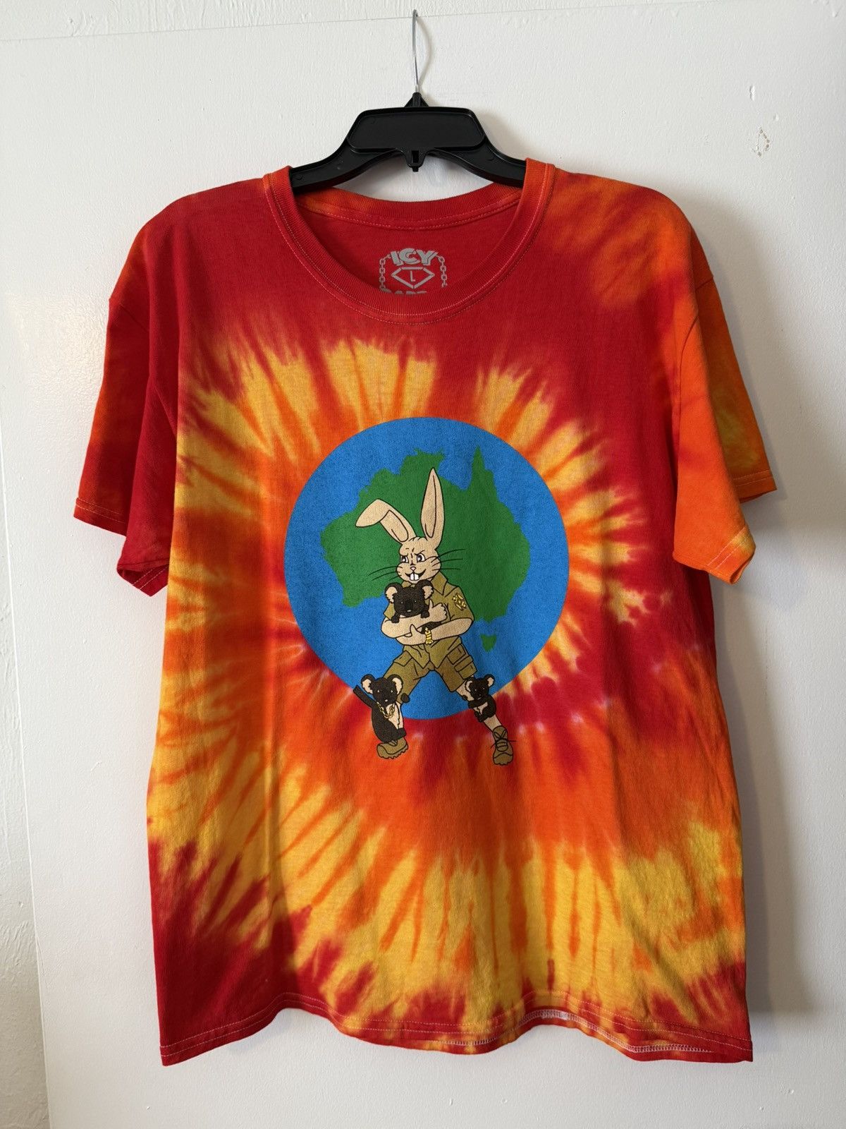 Icy Rabbit Icy Rabbit Australia Tee (Tie-Dye) Size US L / EU 52-54 / 3 - 1 Thumbnail