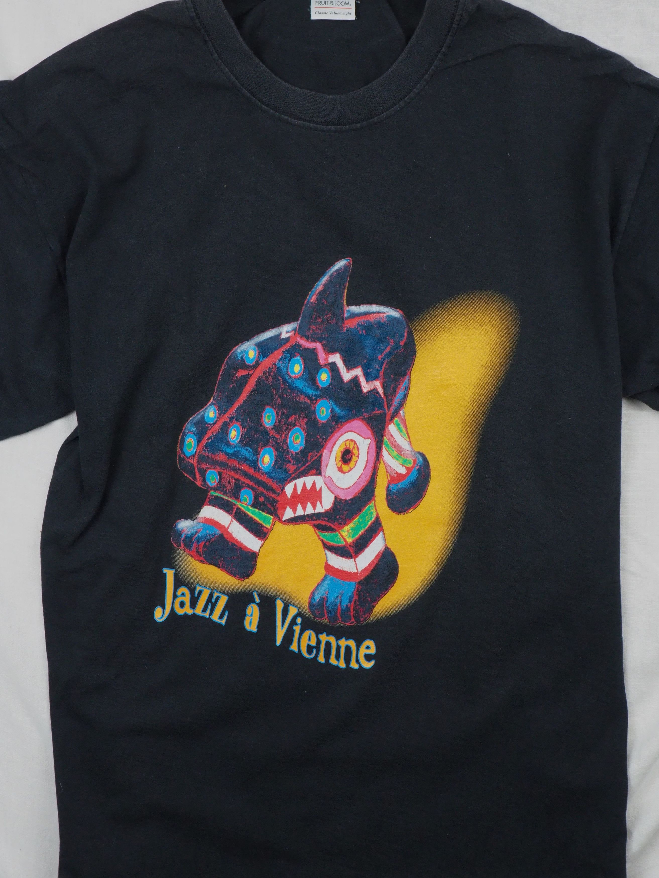 Band Tees Jazz à Vienne 2005 Festival Tee Retro Vintage Size US M / EU 48-50 / 2 - 3 Thumbnail