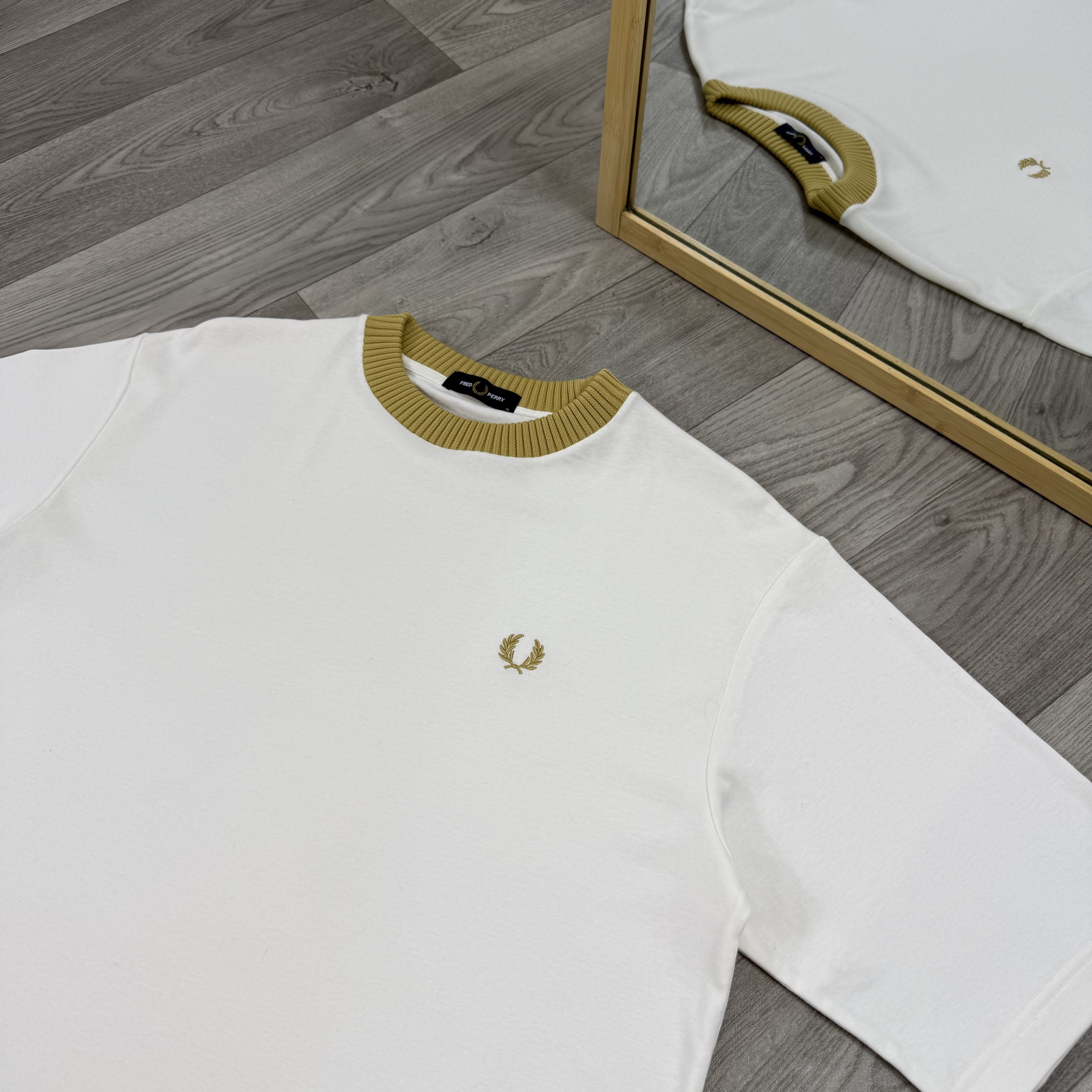 Fred Perry Fred Perry White Tee Shirt Size US M / EU 48-50 / 2 - 7 Thumbnail