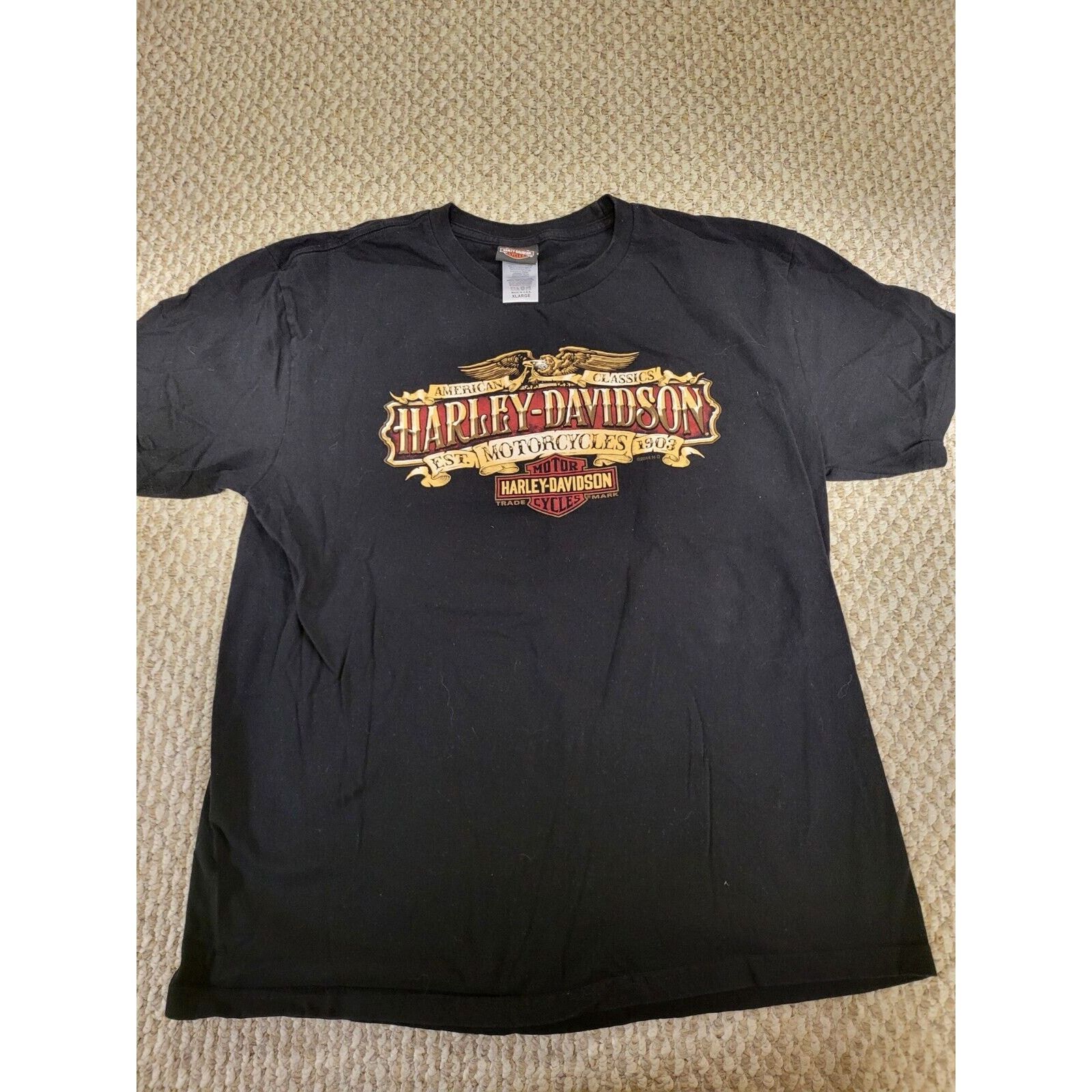 Harley Davidson harley davidsonwest Indies Mens Size Large Short Sleeve Size US XL / EU 56 / 4 - 1 Thumbnail