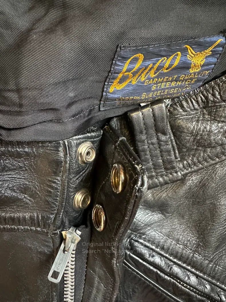 Buco Buco J99 Motorcycle Leather Pants Size US 32 / EU 48 - 6 Thumbnail