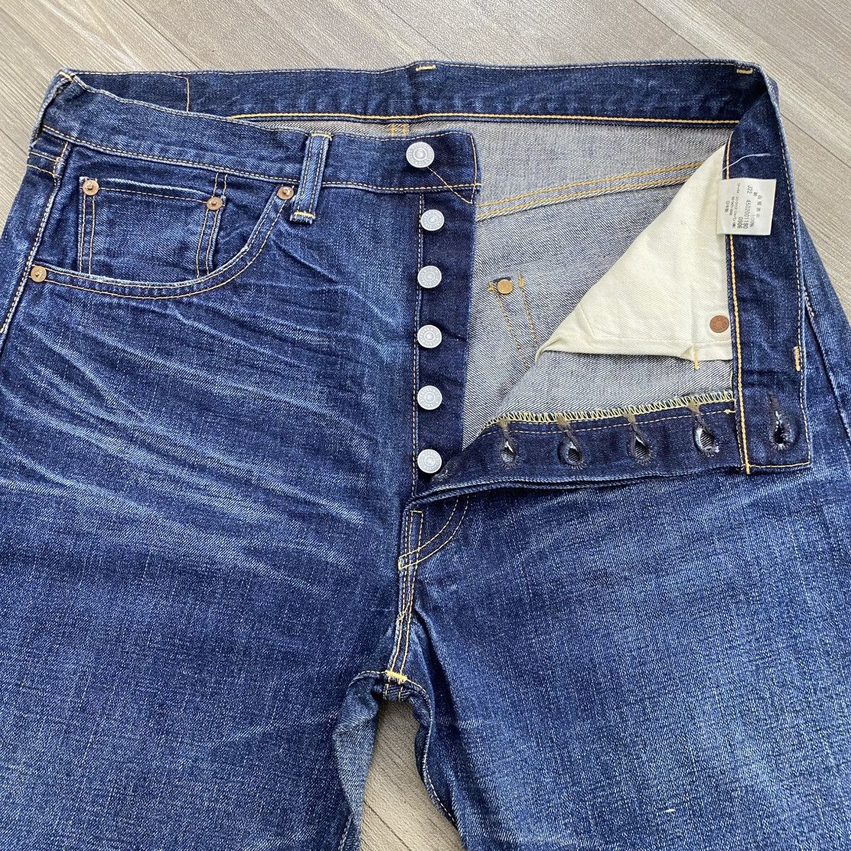 Levi's Vintage Clothing Vintage Levis 501XX LVC Selvedge Japan Denim Pants 36x36 Size US 36 / EU 52 - 7 Thumbnail