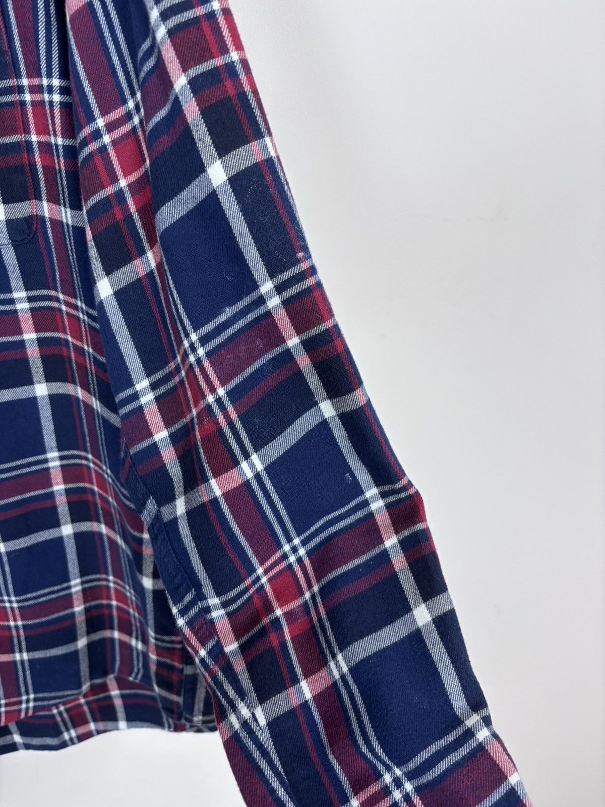 Uniqlo Uniqlo Men’s Plaid Check Pocket Button Up Flannel Shirt Size US XL / EU 56 / 4 - 12 Thumbnail