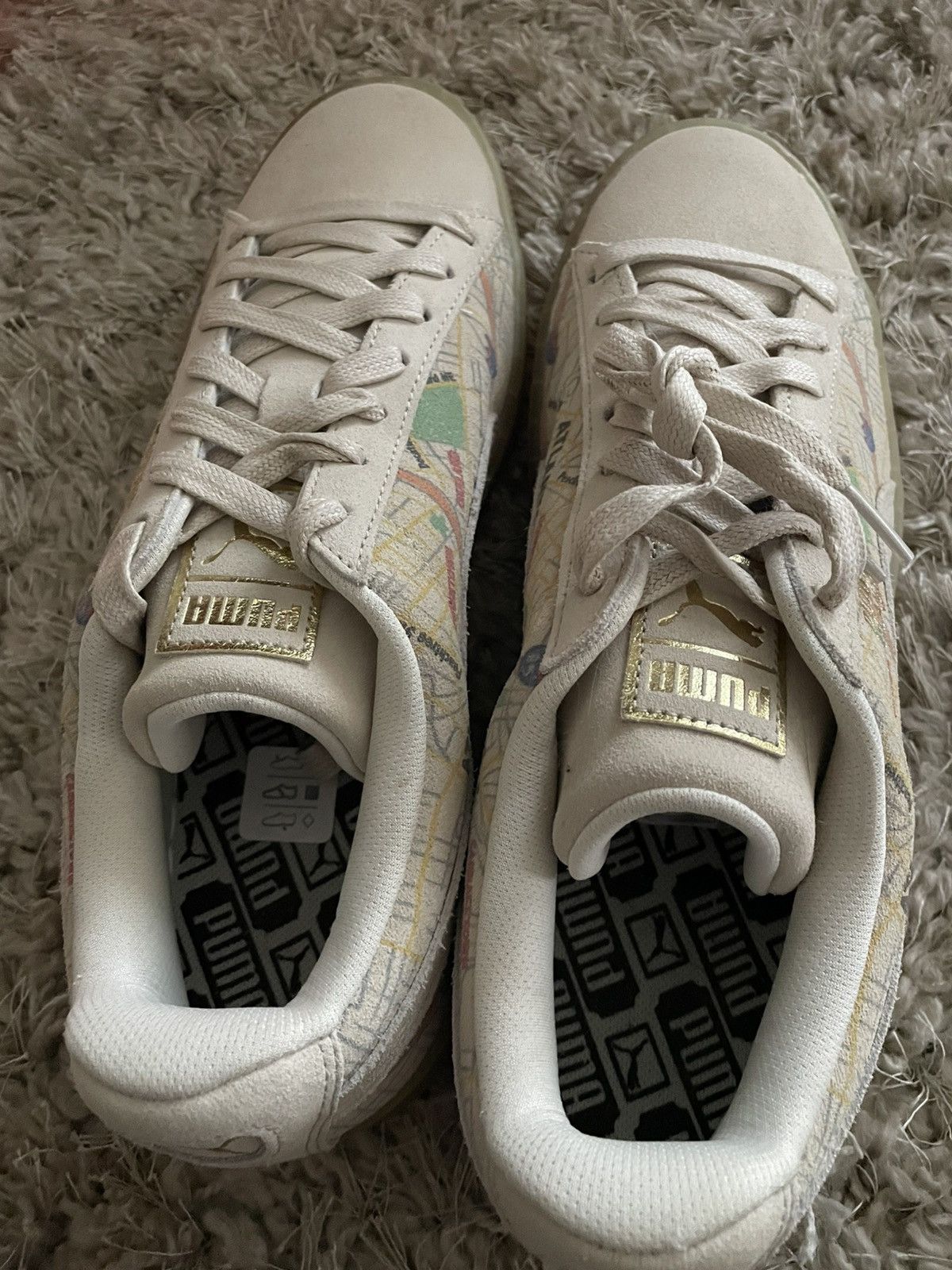 Puma Puma Suede City ATL Size US 9.5 / EU 42-43 - 10 Thumbnail