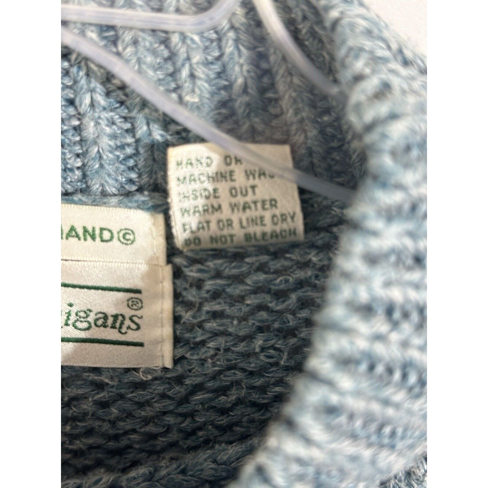 Other Vtg 90s Shenanigans Hand Knit Sweater M Cottagecore Grandma Size M / US 6-8 / IT 42-44 - 4 Thumbnail