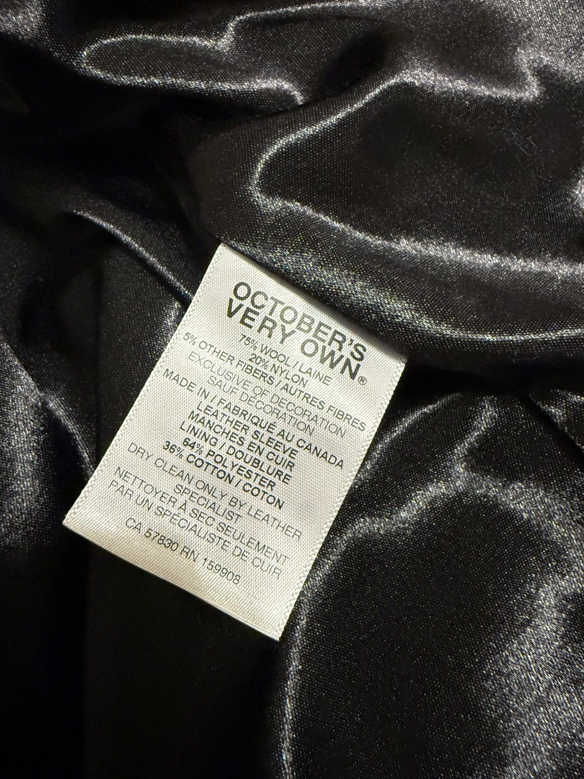 NFL × October's Very Own Ovo X NFL New York Giants Varsity Jacket Size US M / EU 48-50 / 2 - 6 Thumbnail
