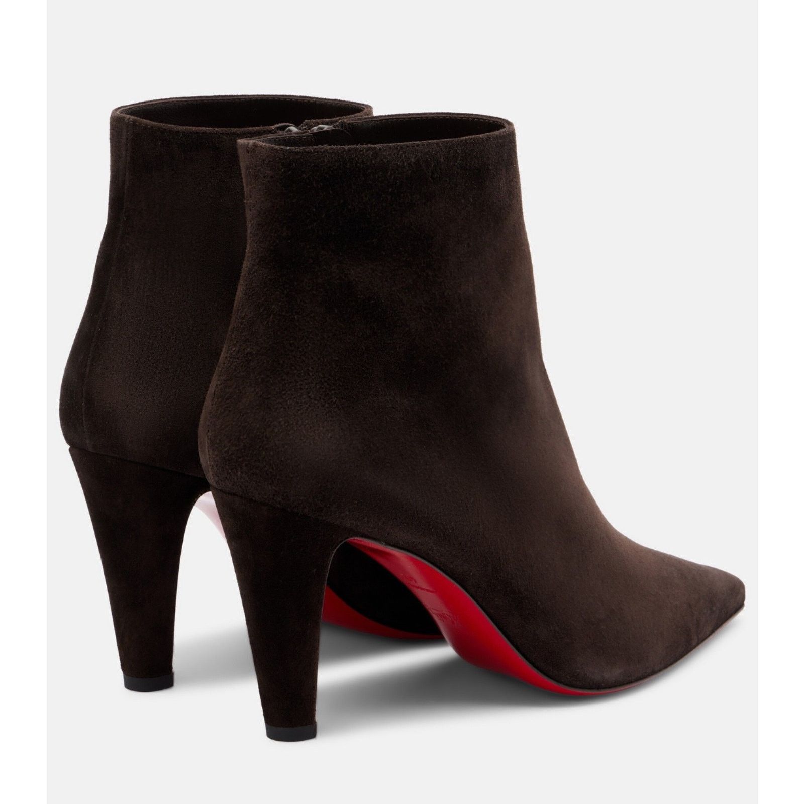 Christian Louboutin Christian Louboutin Vibella Booty 85 Cafe Suede Bootie 39.5 Size US 9.5 / IT 39.5 - 16 Thumbnail