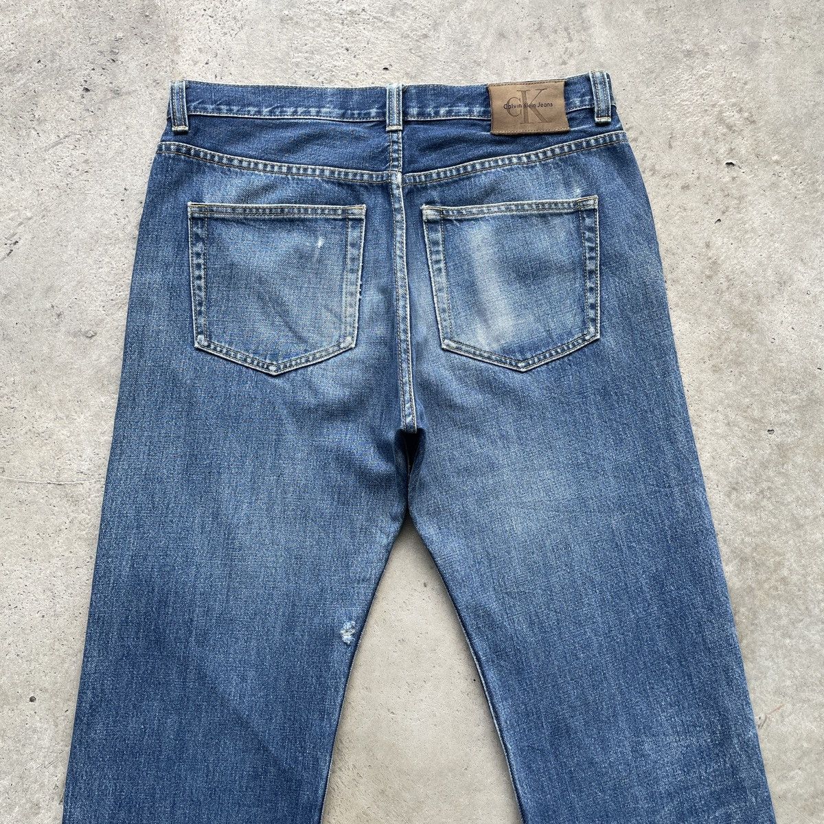 Calvin Klein Vintage Calvin Klein Jeans Faded Distressed Denim Pants W32 Size US 32 / EU 48 - 11 Thumbnail