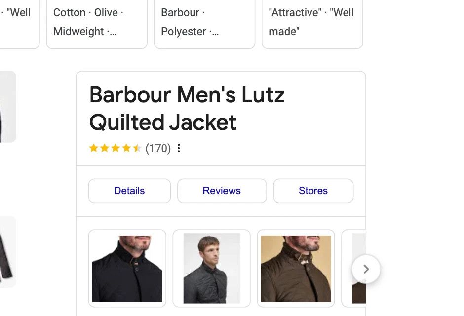BARBOUR LUTZ Men's Quilted Jacket