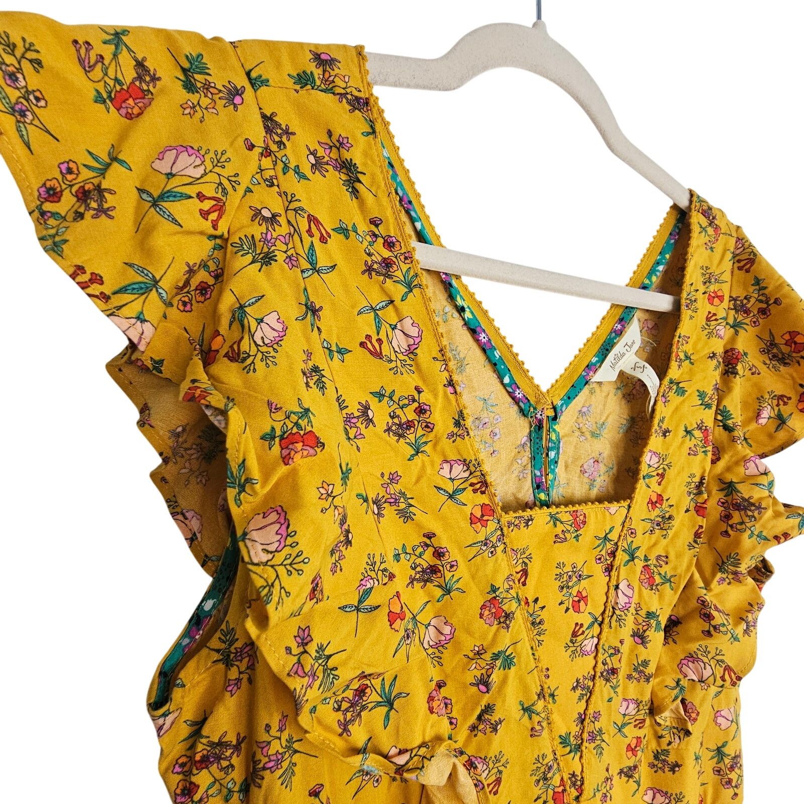 Matisse Matilda Jane Brilliant Daydream Fantasy Floral Sun Dress S Size S / US 4 / IT 40 - 6 Thumbnail
