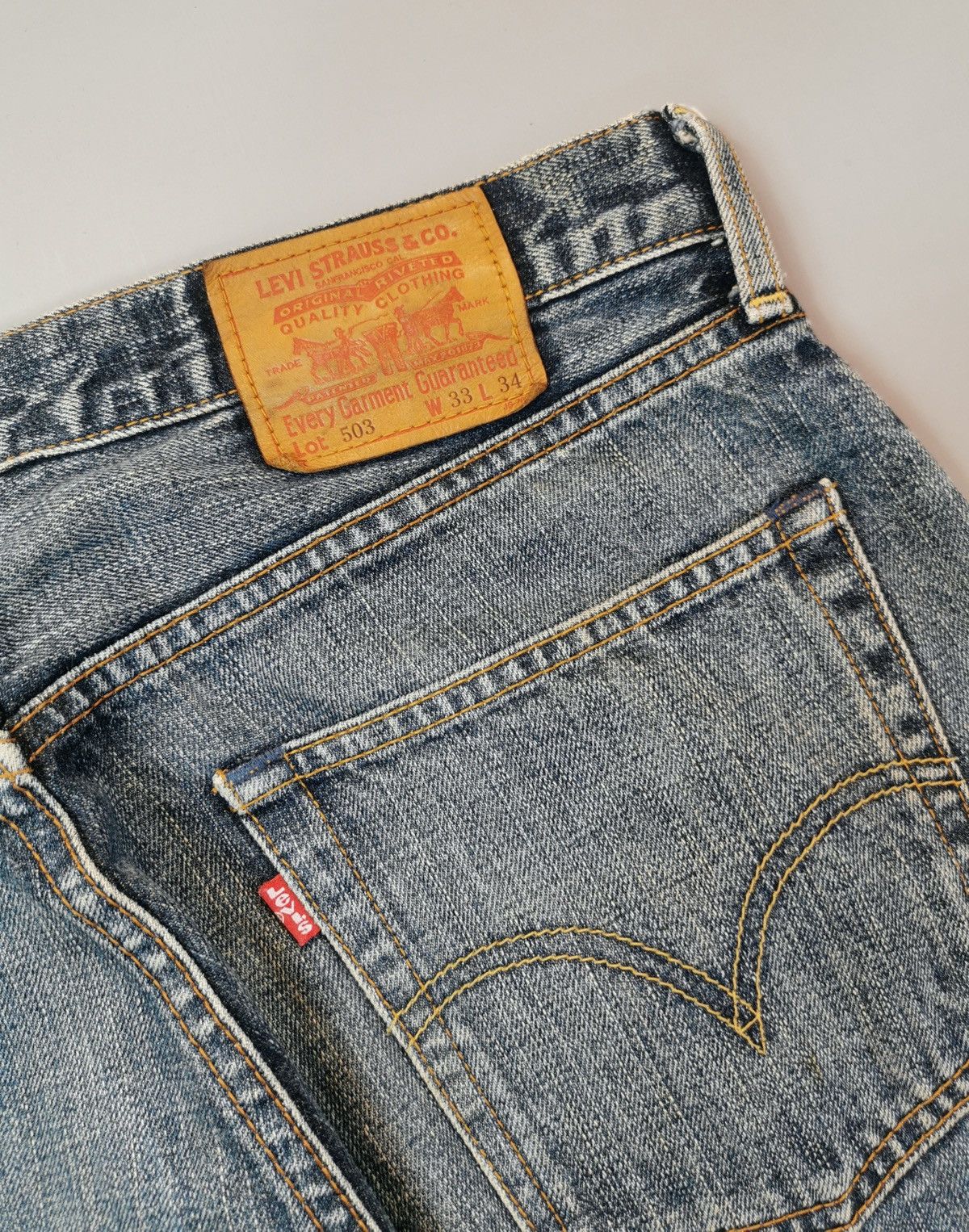 Levi's × Vintage Levis 503 (LG73) Size US 34 / EU 50 - 6 Thumbnail