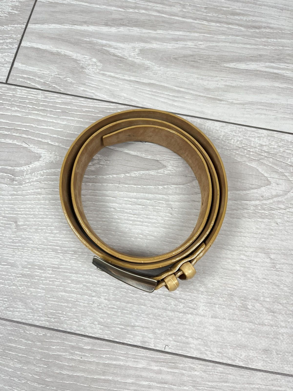 Luxe Claudio Orciani Italian Designers Luxury Leather Belt Size 36 - 4 Thumbnail