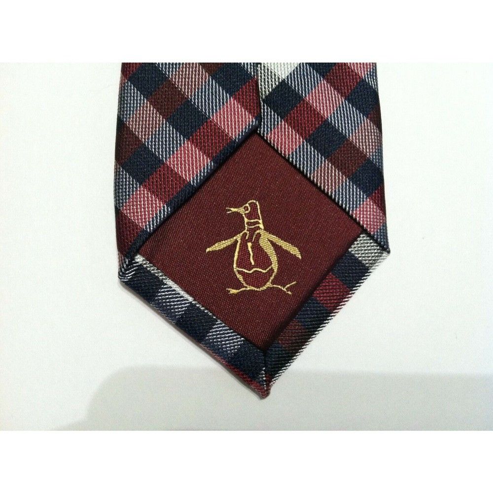 Original Penguin PENGUIN MENS NEW 50%SILK 50%POLYESTER TIE WIDTH:2 1/4" Size ONE SIZE - 3 Thumbnail