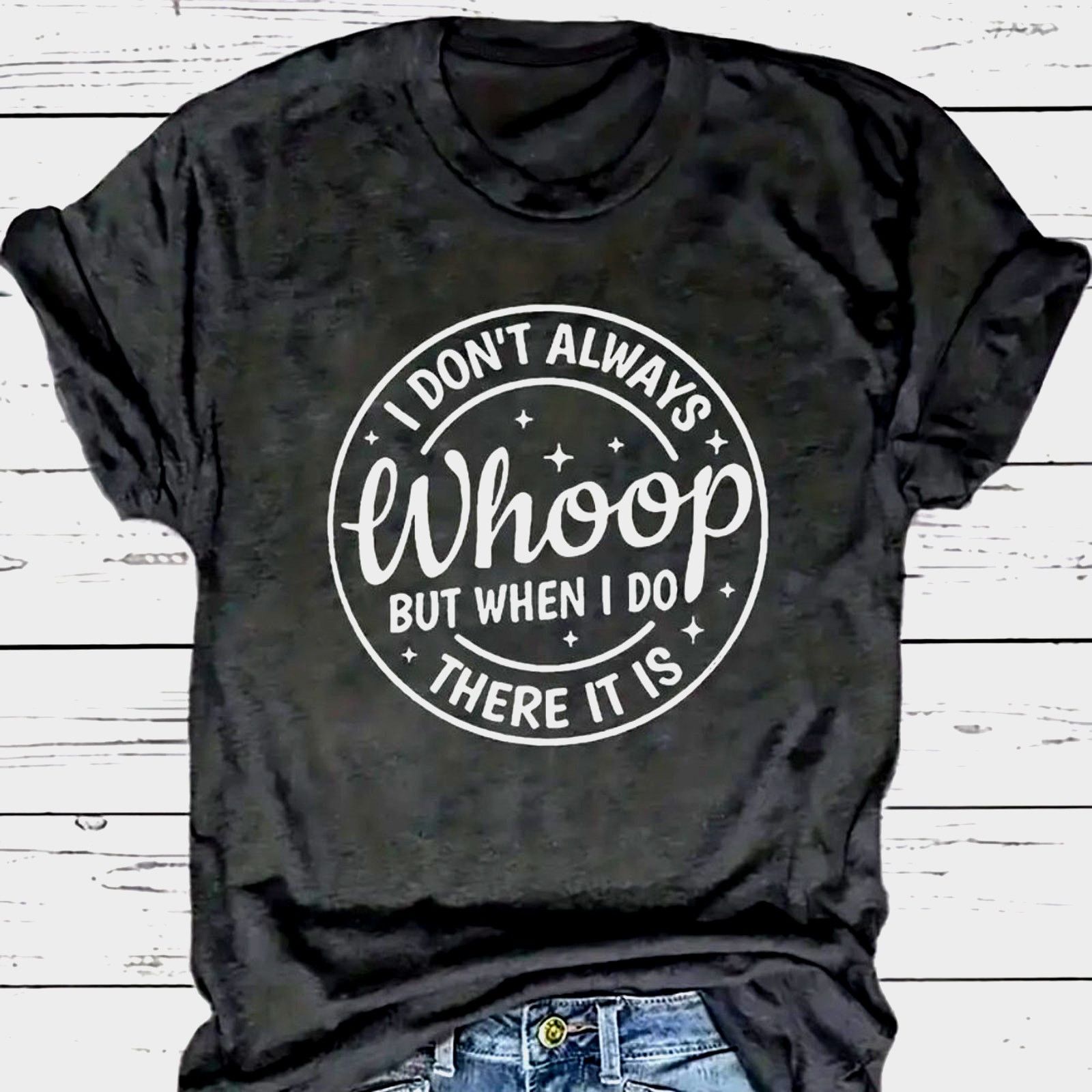 Other Whoop There it Is T-Shirt Dark Gray size 14 Size XL / US 12-14 / IT 48-50 - 2 Thumbnail