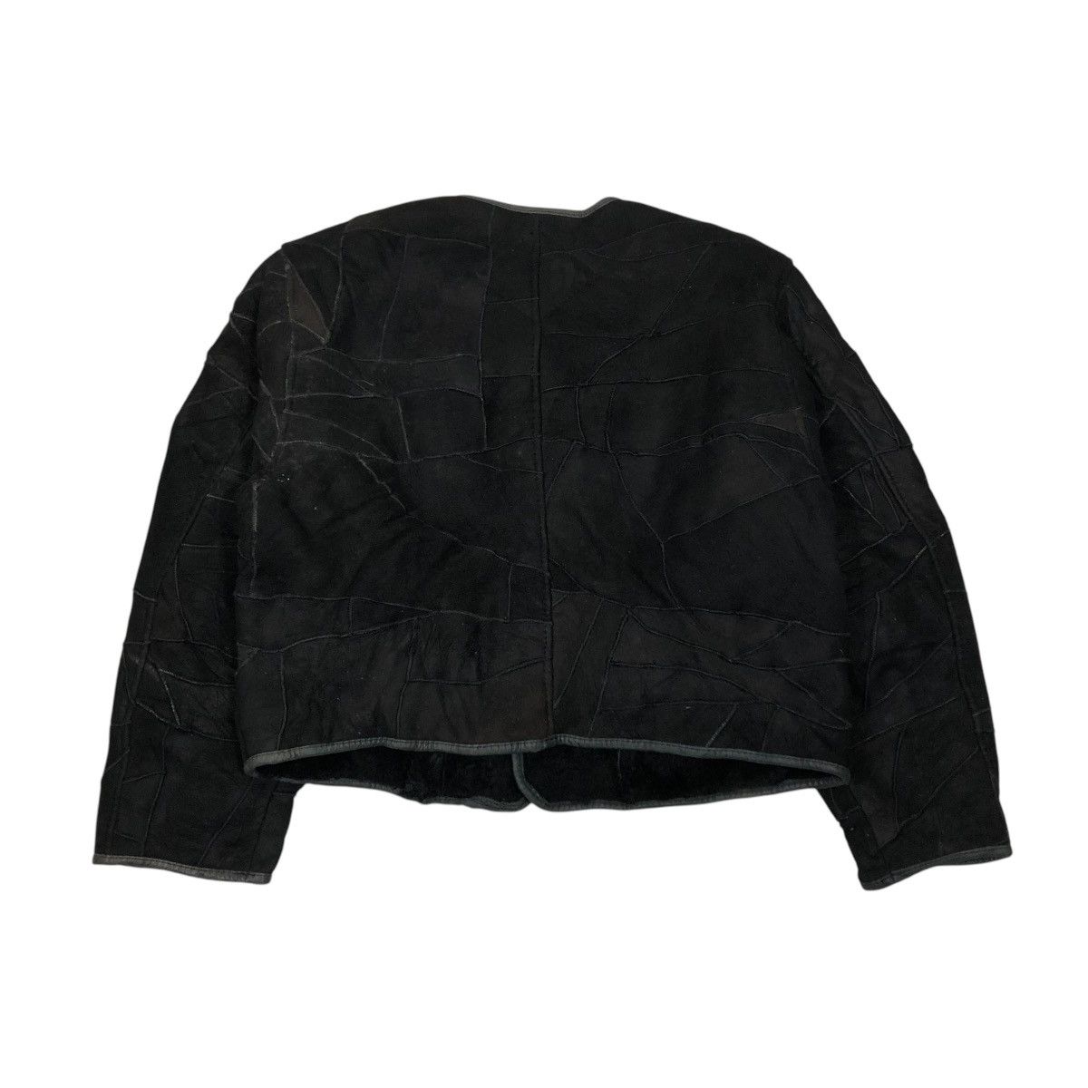 Issey Miyake 🔥VINTAGE LEATHER SHEARLING PATCH WORK HAI SPORTING GEAR Size US M / EU 48-50 / 2 - 2 Thumbnail
