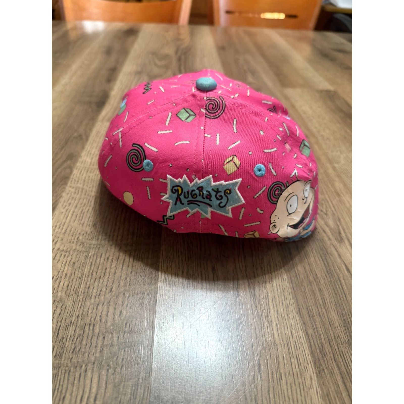 Vintage Headgear Classics Hat Flat Bill Pink Blue Rugrats One Size Size ONE SIZE - 3 Thumbnail