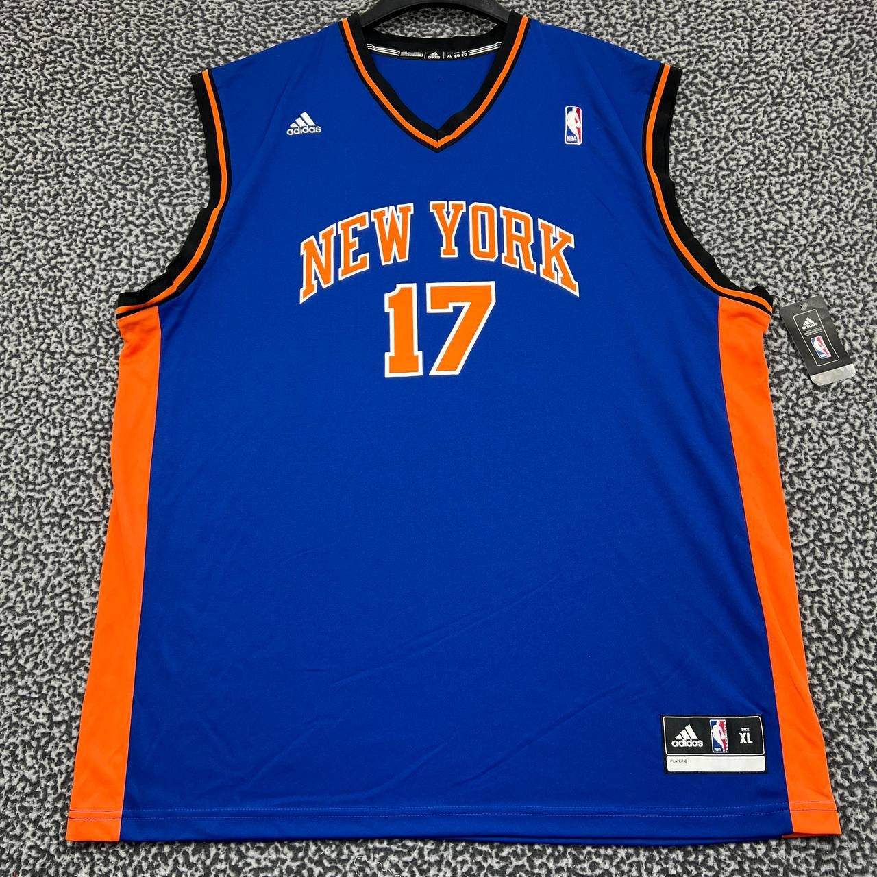 New York Knicks Lin #17 Jersey Shirt Men Adidas New XL