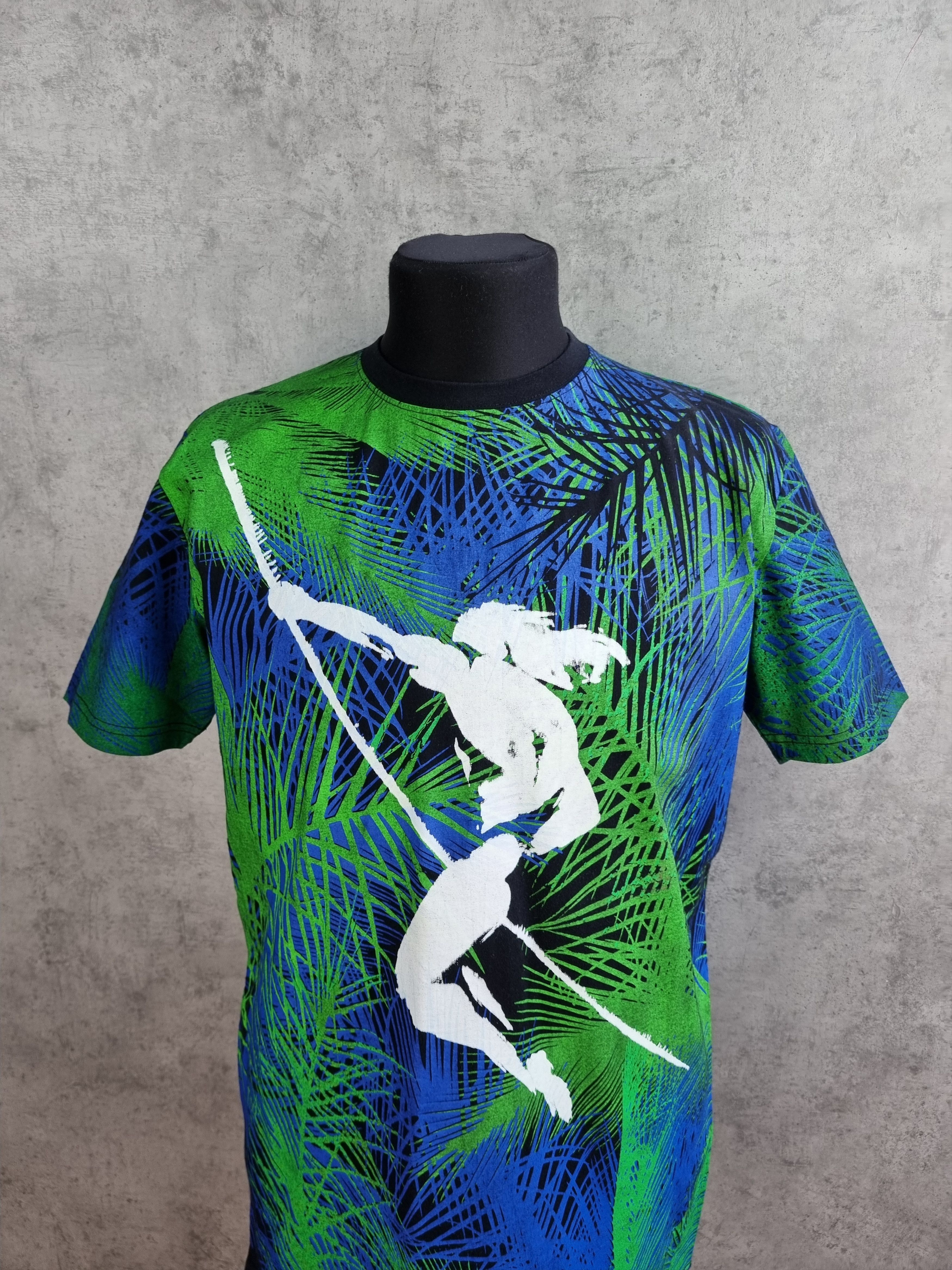 Disney × Vintage Musical Tarzan Jungle All Over Print Tee Shirt Size US M / EU 48-50 / 2 - 4 Thumbnail