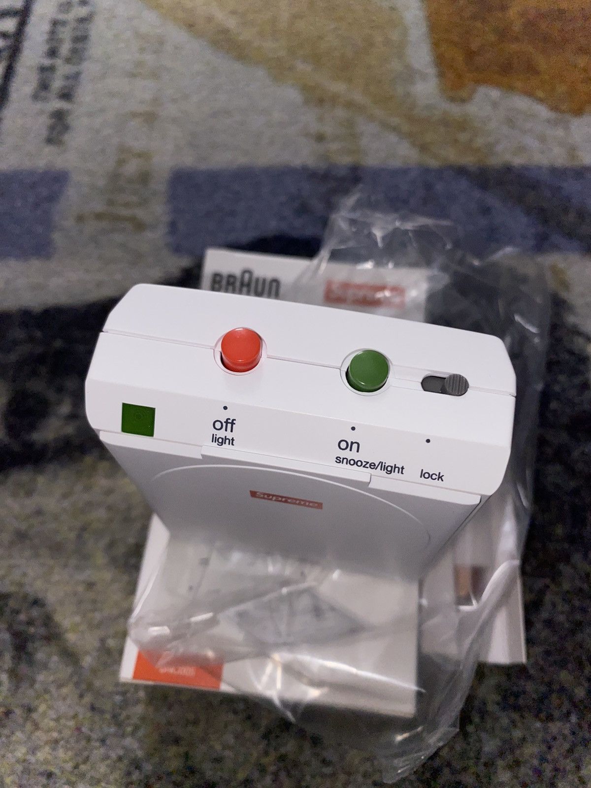 Supreme Supreme Braun Travel Alarm Clock Size ONE SIZE - 5 Thumbnail