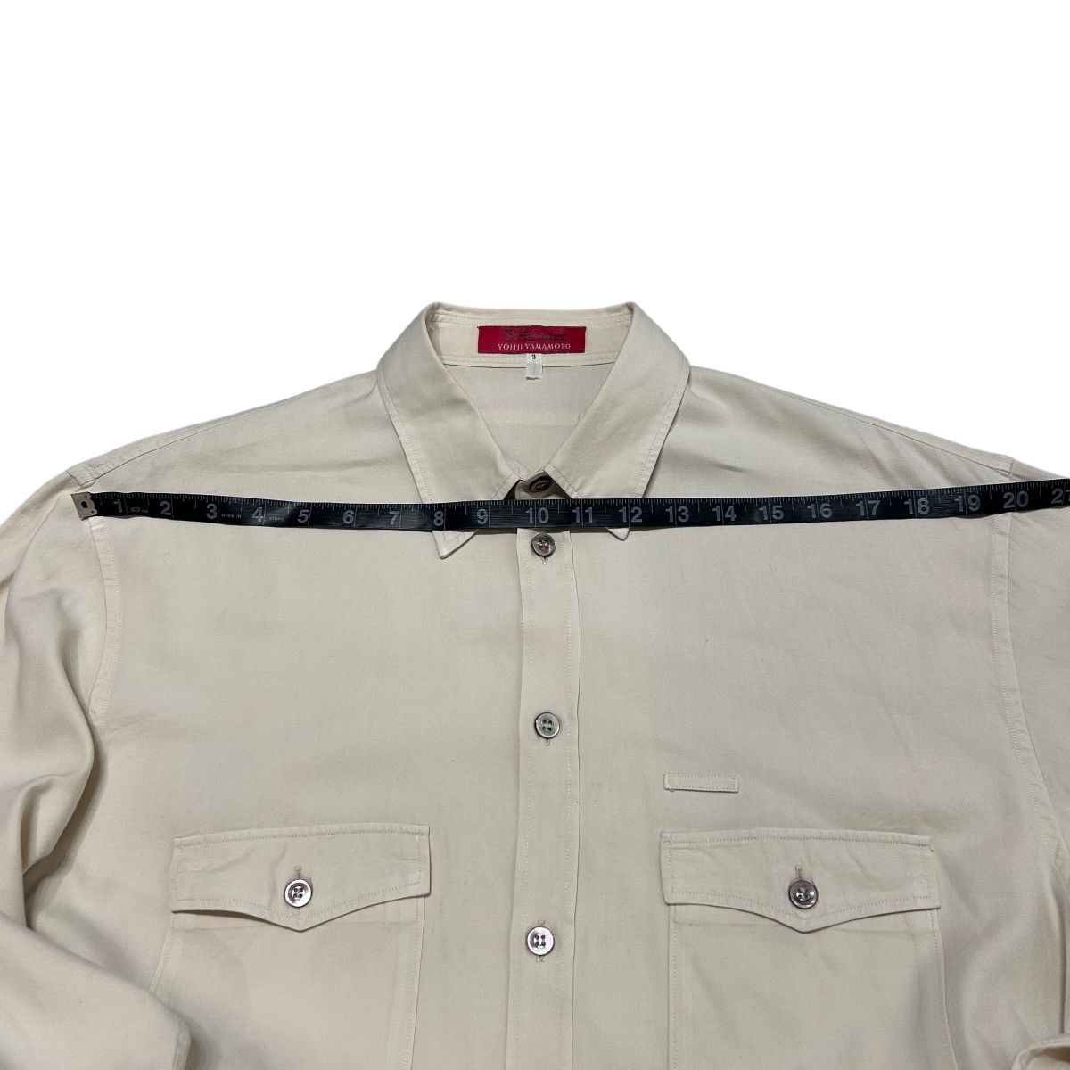 Yohji Yamamoto 563 90s Yohji Yamamoto Y's for men shirt archive vintage Size US M / EU 48-50 / 2 - 21 Thumbnail