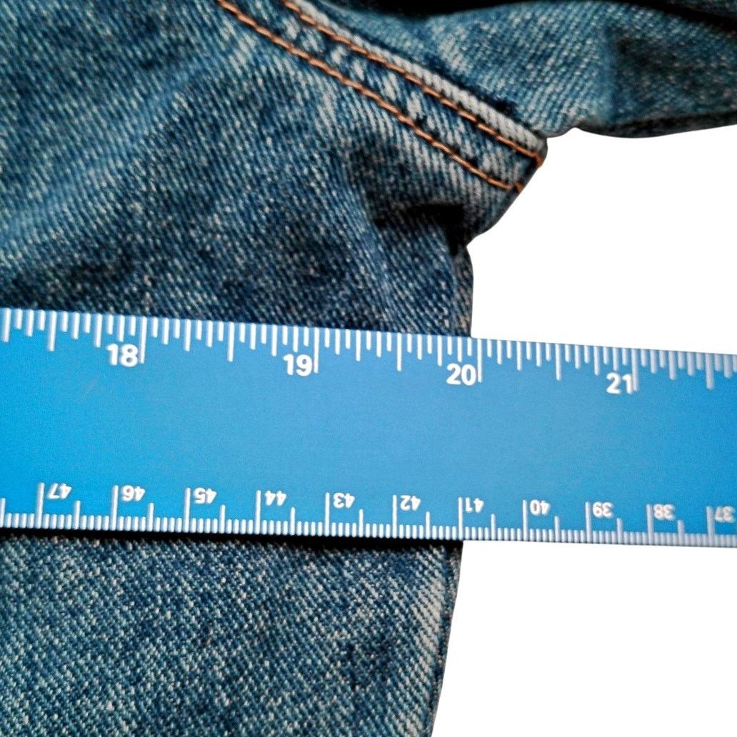 Guess Vtg Guess Jeans Button Up Denim Jacket Grunge Rock Size XL / US 12-14 / IT 48-50 - 5 Thumbnail