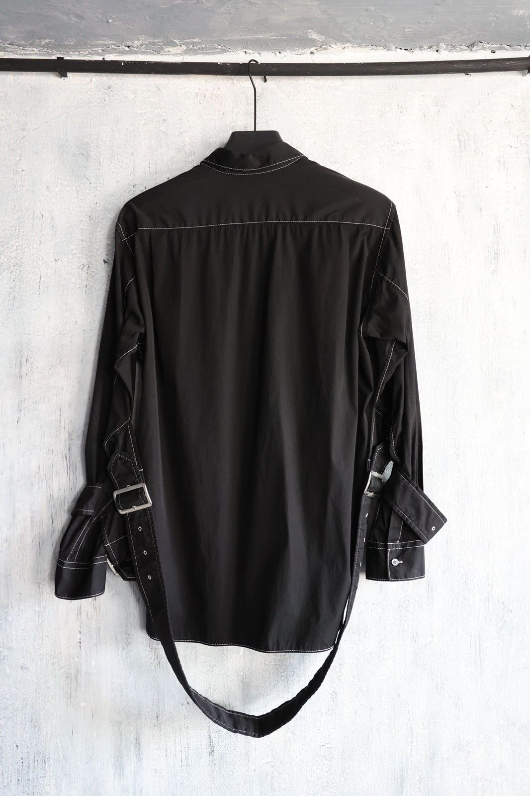 Comme des Garcons Homme Plus Comme des garçons black cotton shirt Size US XS / EU 42 / 0 - 5 Thumbnail