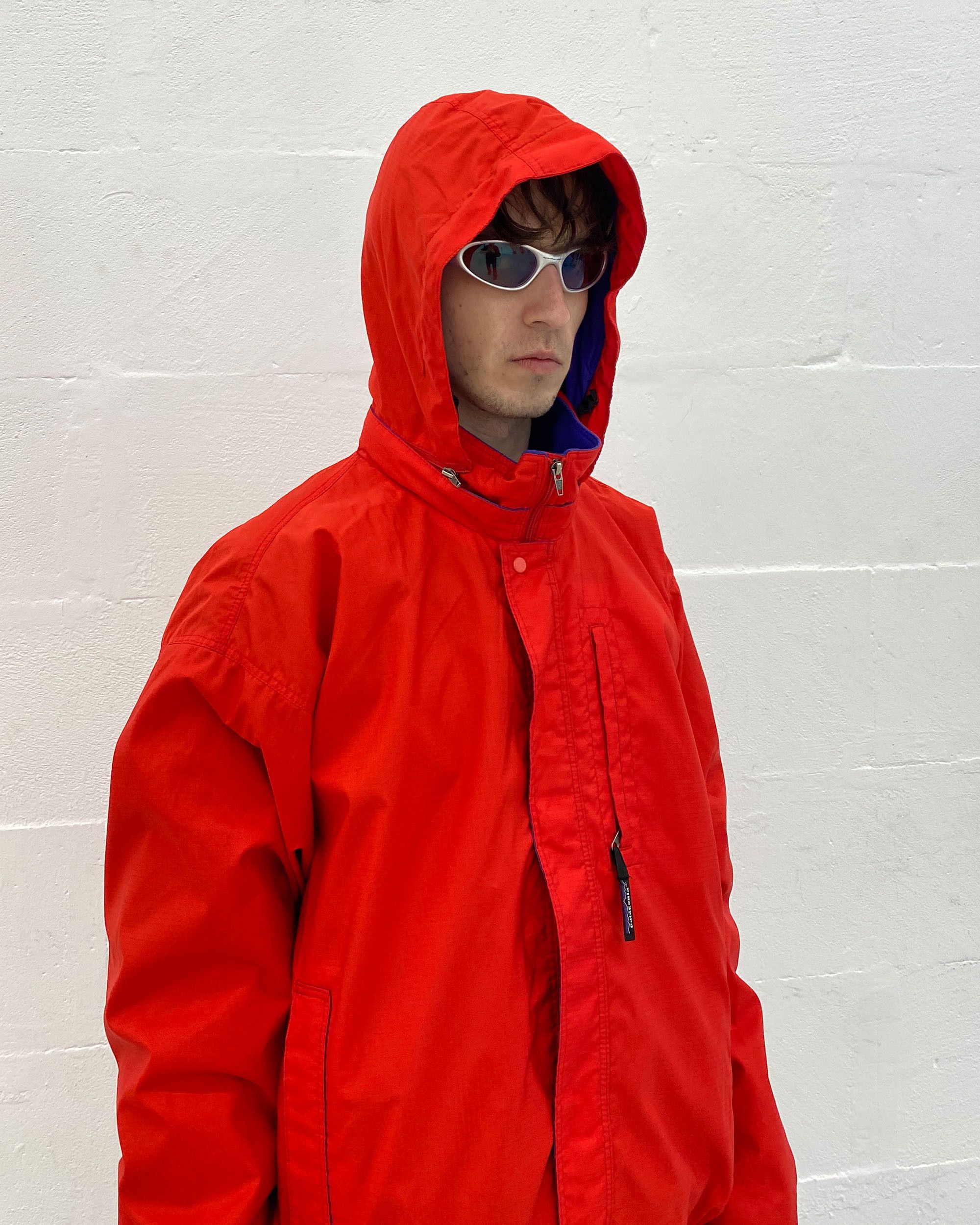 Patagonia SS1993 1990s Made in USA Ripstop Hooded Jacket Size US L / EU 52-54 / 3 - 14 Thumbnail