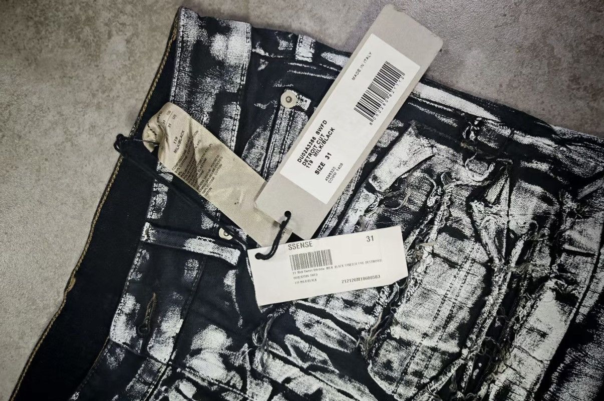 Rick Owens Rick Owens "Mega Cargo" distressed jeans Size US 31 - 3 Thumbnail