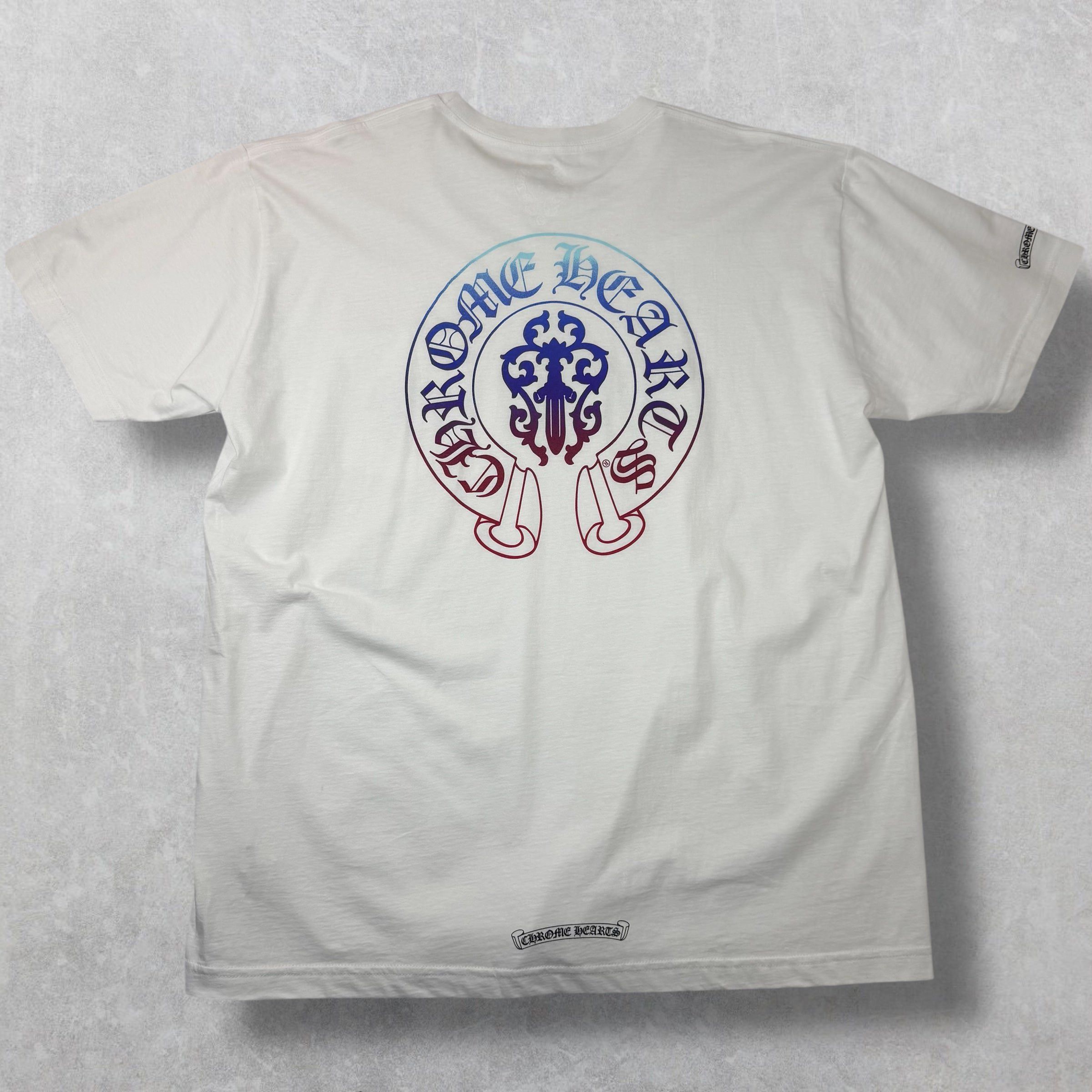 Chrome Hearts Chrome Hearts Gradient Dagger Tee White XXL Size US XXL / EU 58 / 5 - 1 Thumbnail