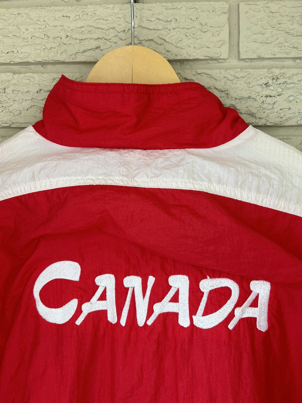 Speedo Vintage 90s Speedo Olympic Team Canada Diving Light Jacket Size US XL / EU 56 / 4 - 6 Thumbnail