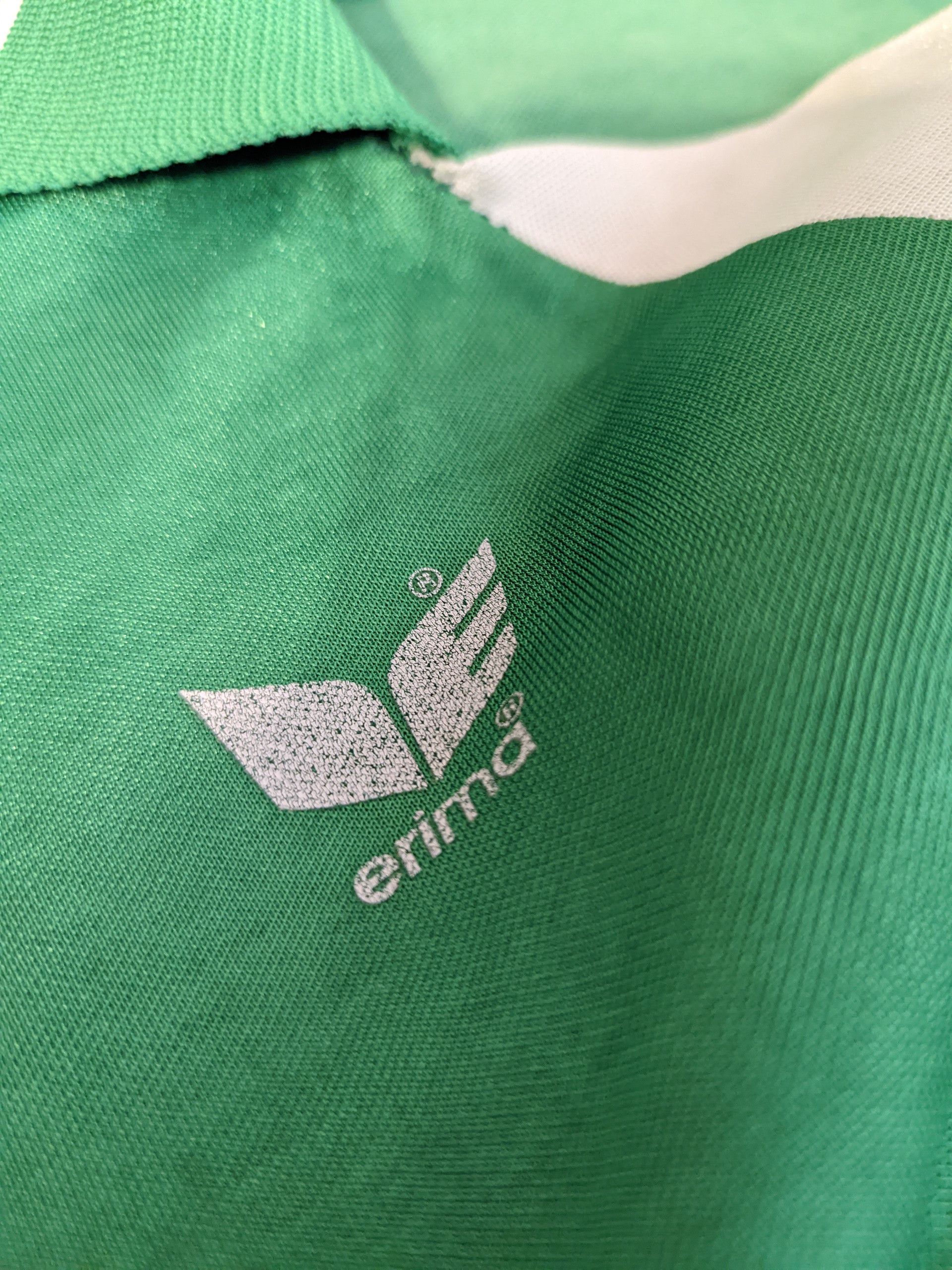 Erima Erima Vintage Football Shirt #11 Green West Germany 80s Size US S / EU 44-46 / 1 - 6 Thumbnail