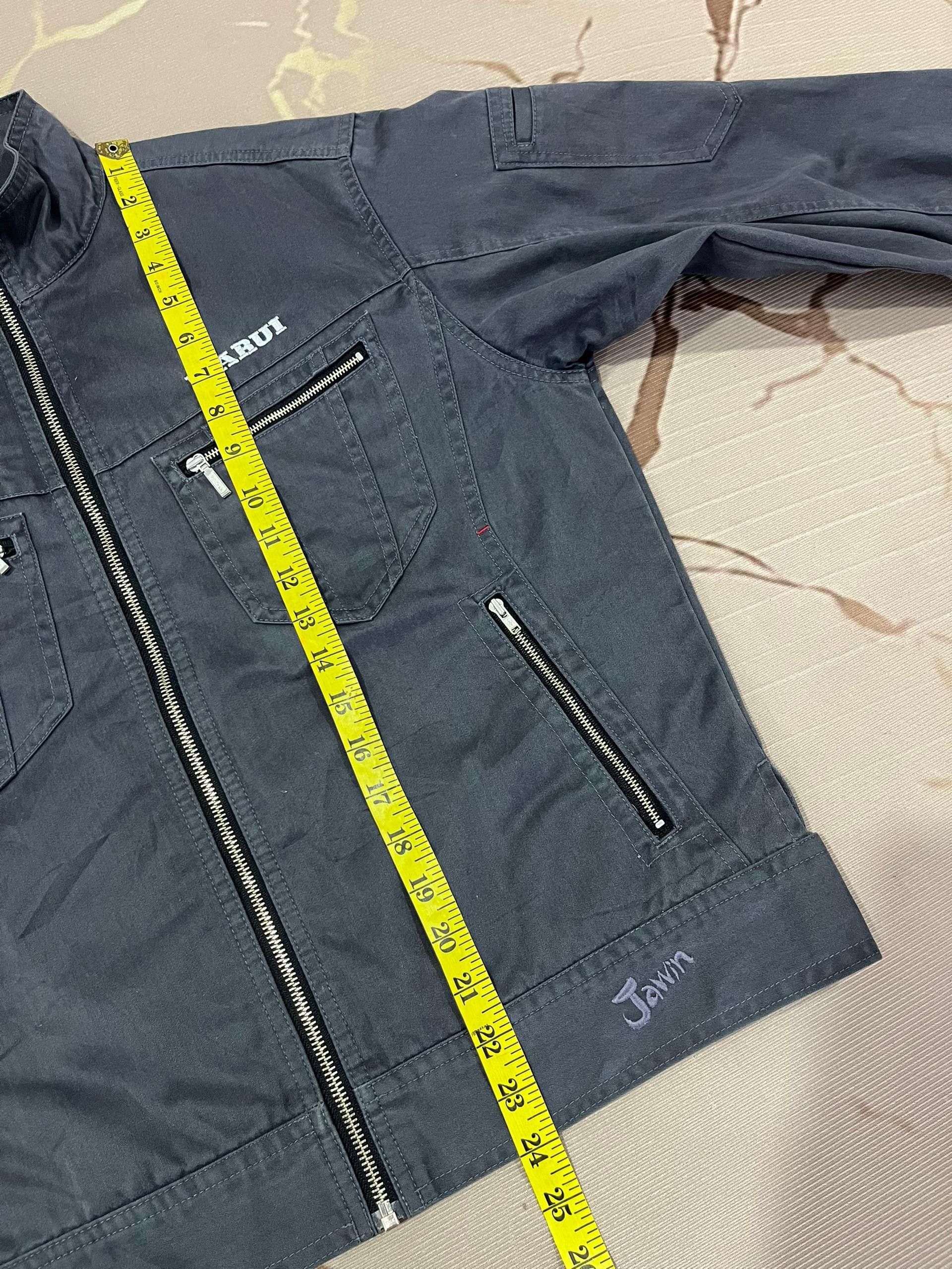 Japanese Brand Jawin Japanese Workwear Navy Zip Jacket Size US M / EU 48-50 / 2 - 15 Thumbnail