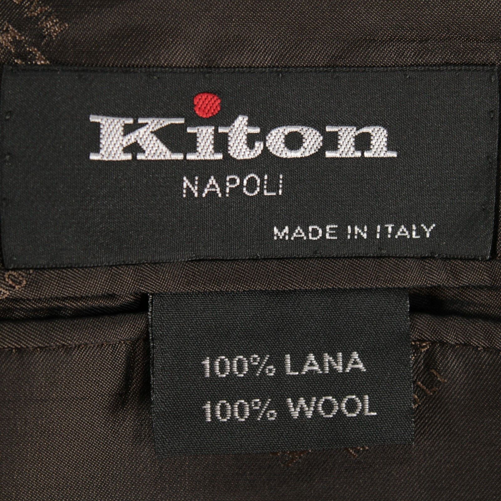 Kiton Kiton Suit Size US 44 Regular in Brown Size 44R - 8 Thumbnail