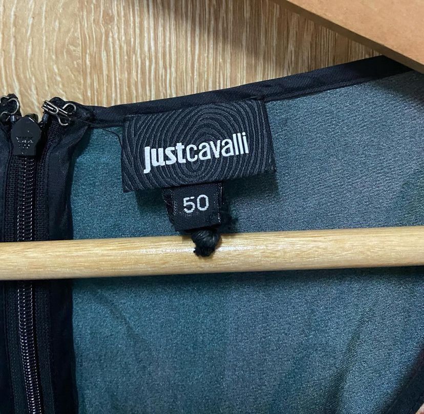 Just Cavalli × Vintage Justcavalli Overprint Shirt Size L / US 10 / IT 46 - 2 Thumbnail
