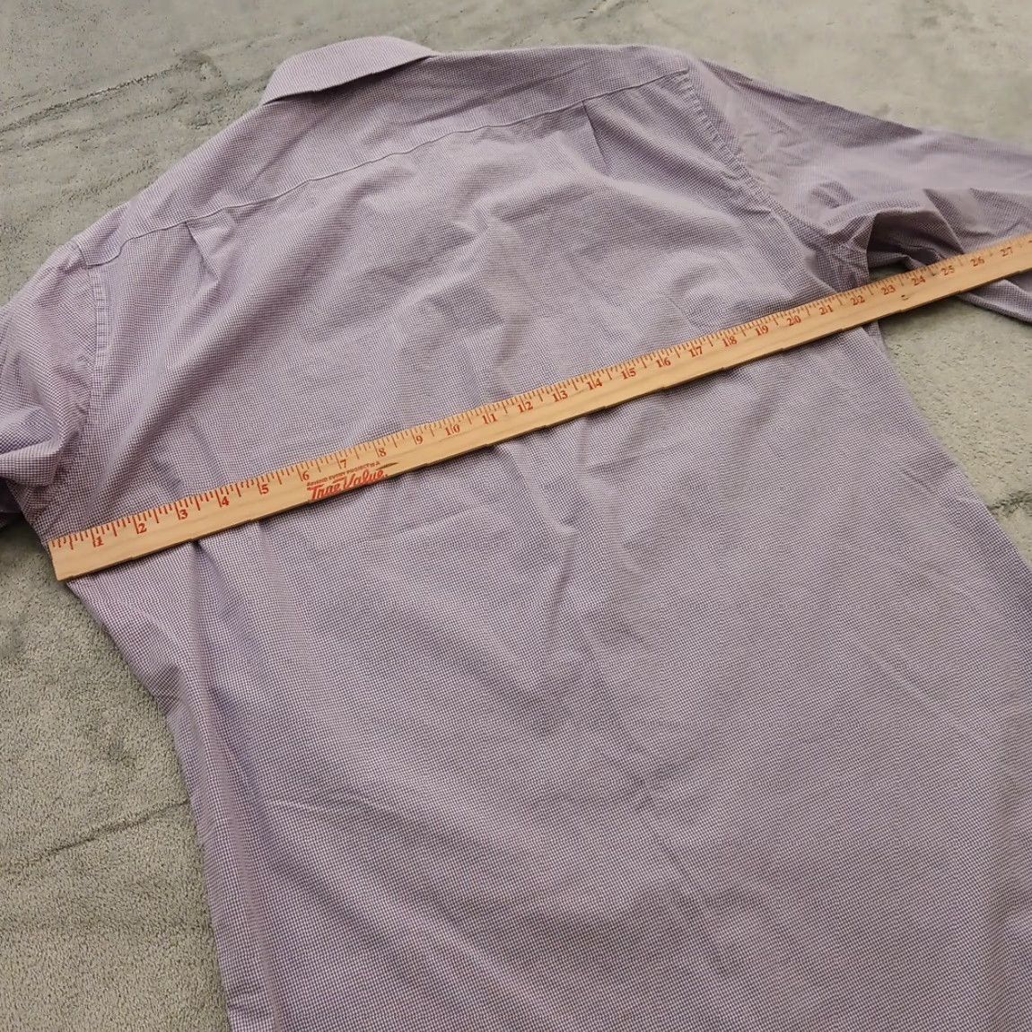 J.Crew J.Crew Thompson Shirt Mens Large Purple Micro Check Long Sleeve Button Up Size US L / EU 52-54 / 3 - 7 Thumbnail