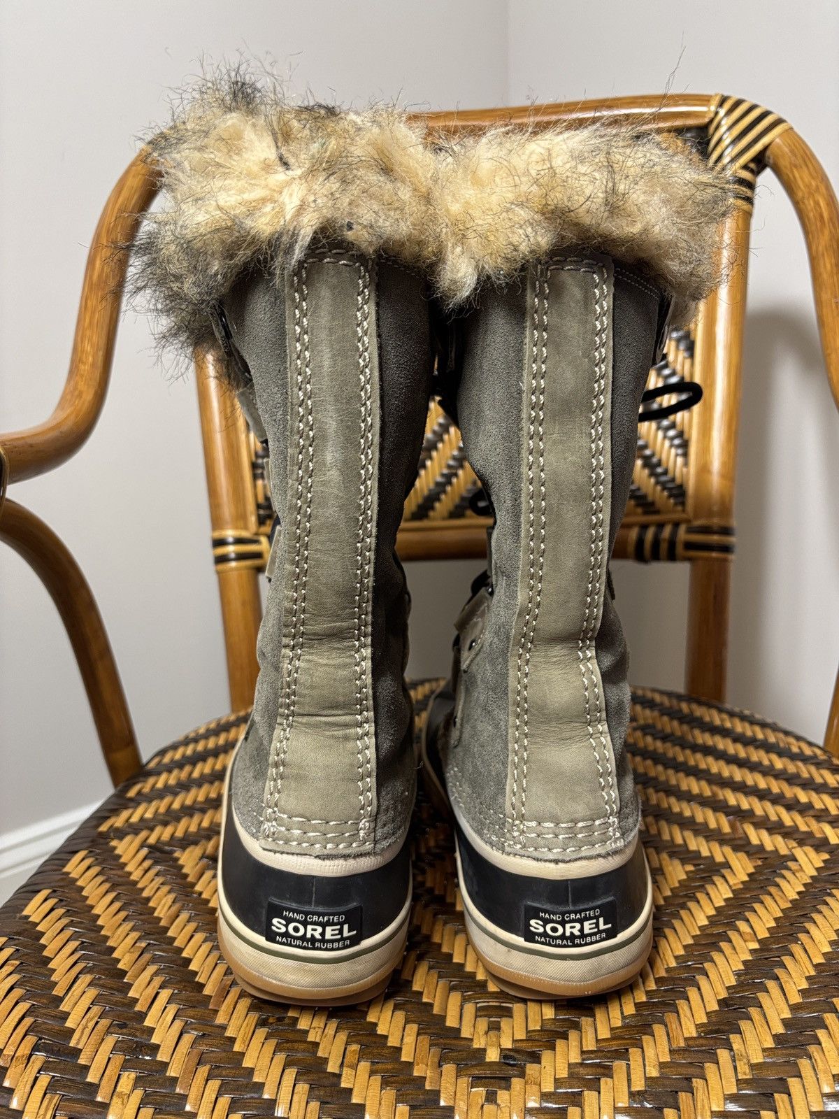 SOREL Sorel Joan Of Arctic Waterproof Fur Snow Boots NL1540-383 8 Size US 8 / IT 38 - 4 Thumbnail