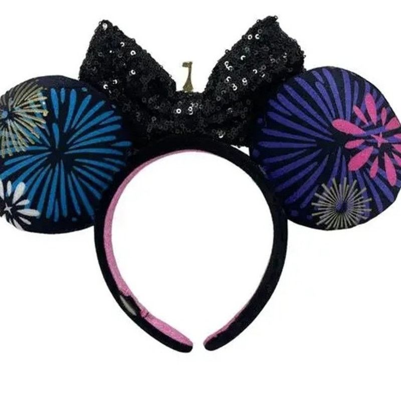Disney Mickey Mouse Main Attraction Ears Series 12 Castle Fireworks Size ONE SIZE - 5 Thumbnail