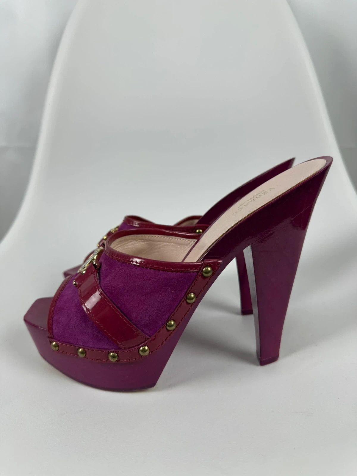 Versace Versace Clogs Laque Heels Medusa size 39 Size US 9 / IT 39 - 3 Thumbnail
