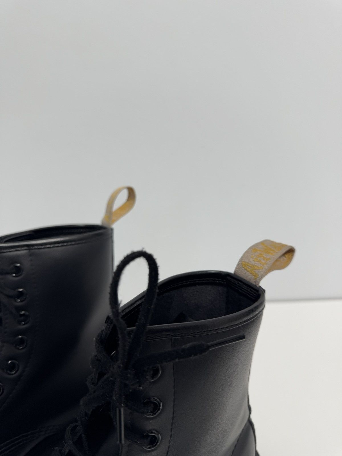 Dr. Martens Dr Martens AirWair Mono Vegan Leather 27032 Lace Boots EU-37 Size US 7 / IT 37 - 5 Thumbnail