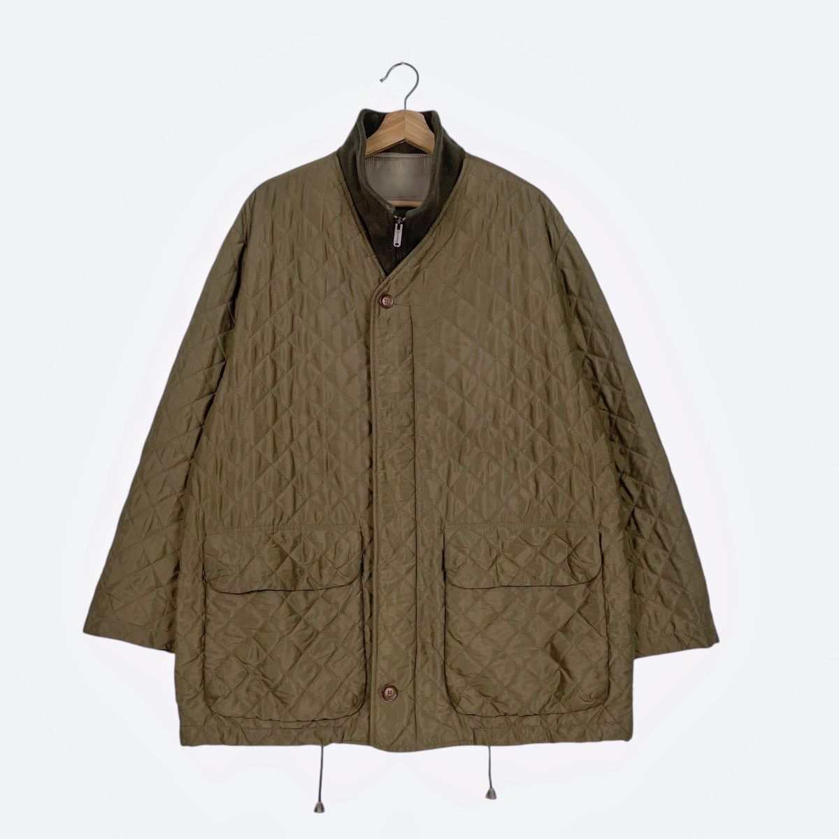 Adolfo Dominguez Adolfo Dominguez Quilted Jacket Size US L / EU 52-54 / 3 - 1 Thumbnail