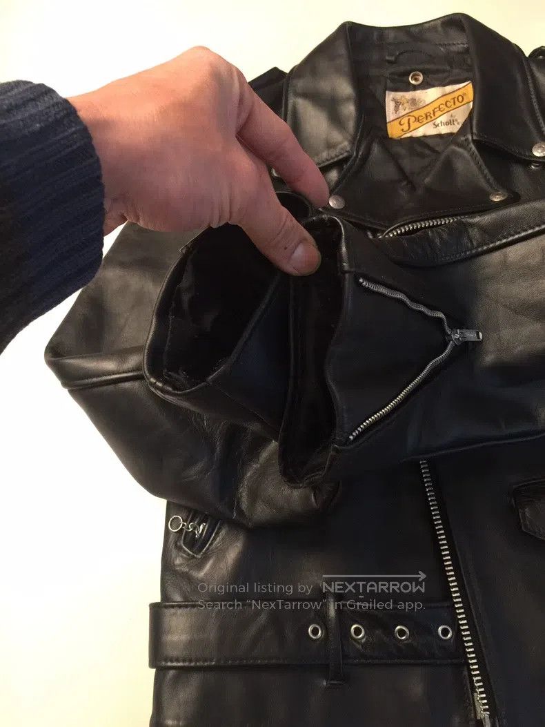 Schott Schott Motorcycle leather coat Size US XXS / EU 40 - 4 Thumbnail