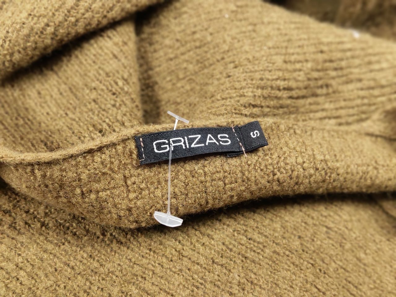Japanese Brand Grizas Design Light Wool Blend Fowers yellow tint Sweater Size XS / US 0-2 / IT 36-38 - 14 Thumbnail