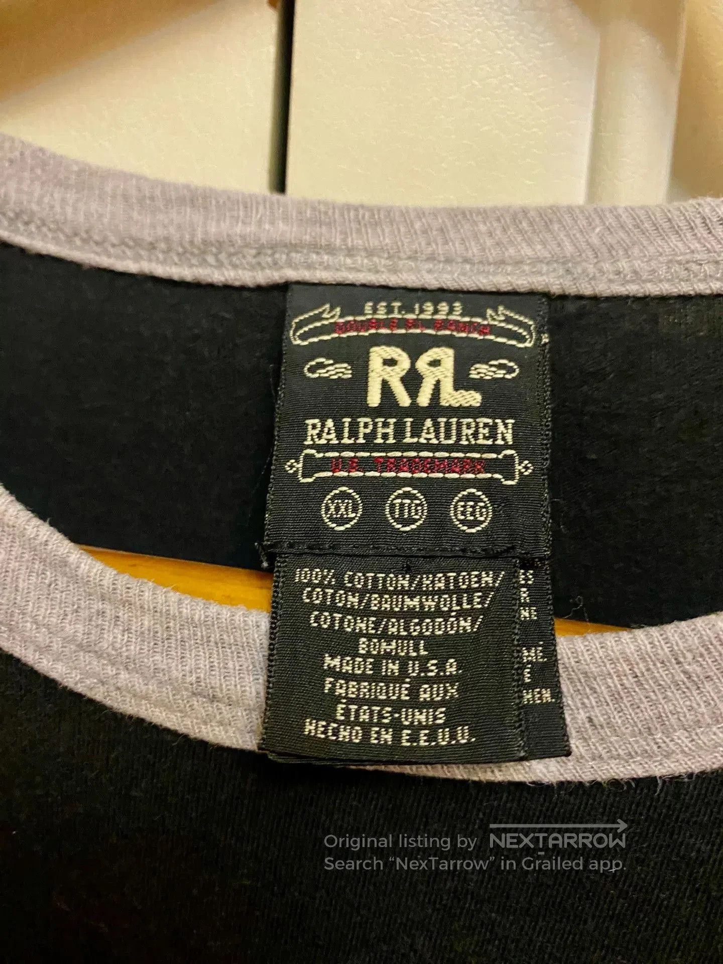 RRL Ralph Lauren Rare Vintage RRL Sunrise Logo T. Size US XXL / EU 58 / 5 - 5 Thumbnail