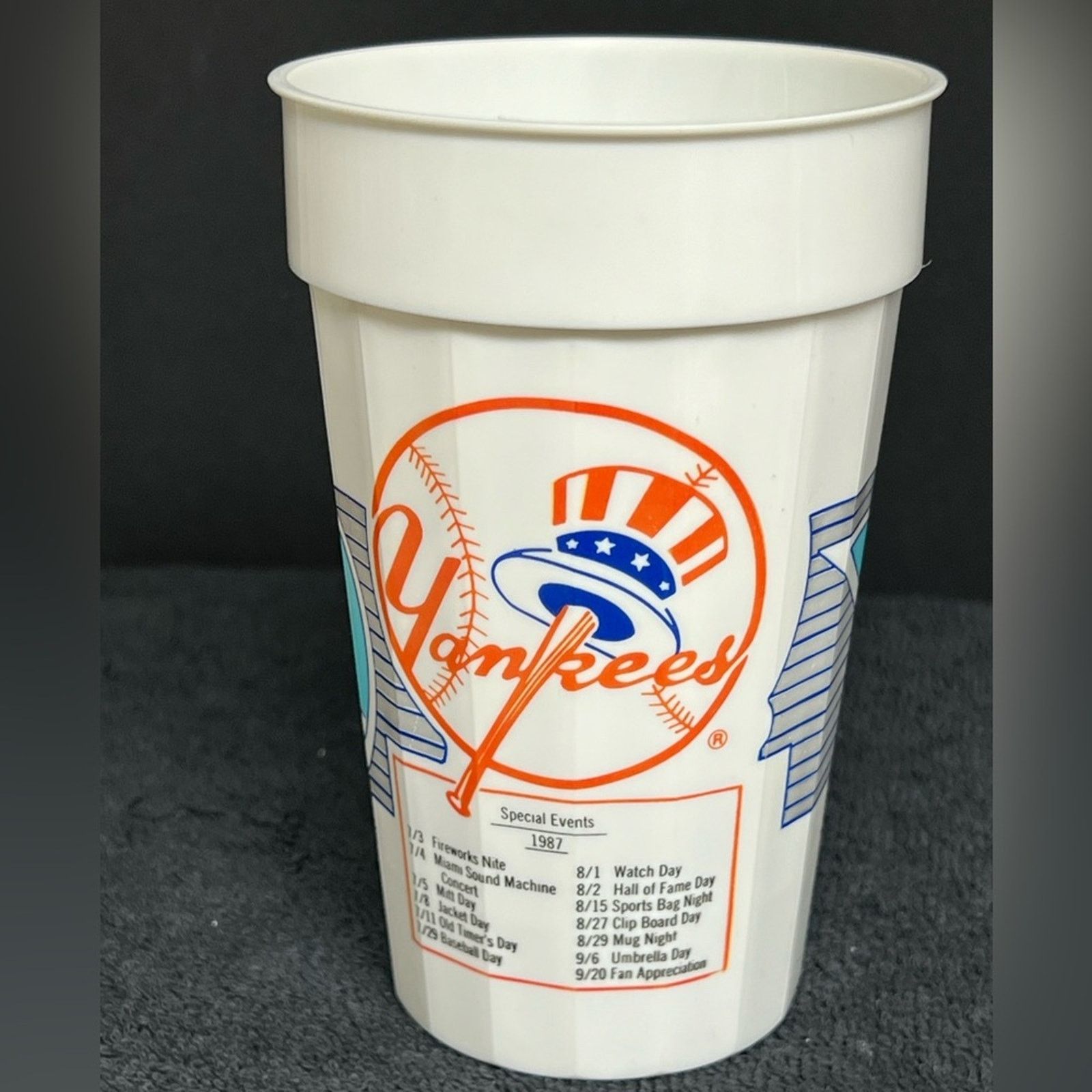 MLB Rickey Henderson New York Yankees 1987 Collectors Cup NY HOF Size ONE SIZE - 3 Thumbnail