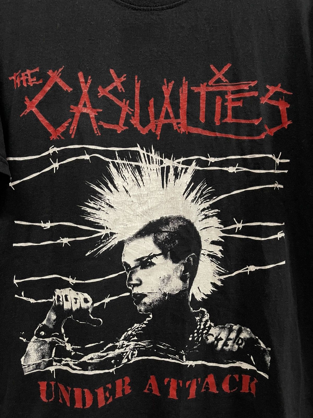 Band Tees Vintage Y2K Punk Band The Casualties🔥🔥🔥 Size US L / EU 52-54 / 3 - 2 Thumbnail