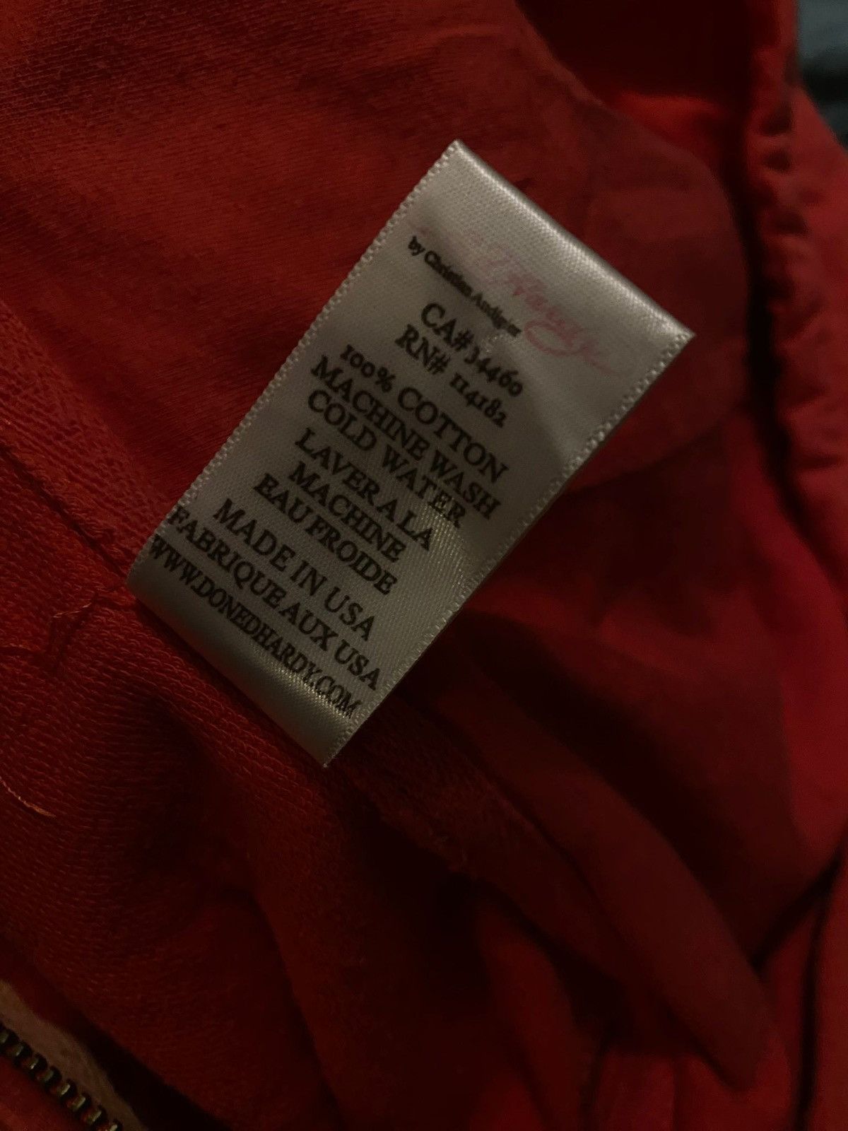 Christian Audigier × Ed Hardy × Vintage Don ed hardy by Christian Audigier red dragon hoodie Size US M / EU 48-50 / 2 - 6 Thumbnail