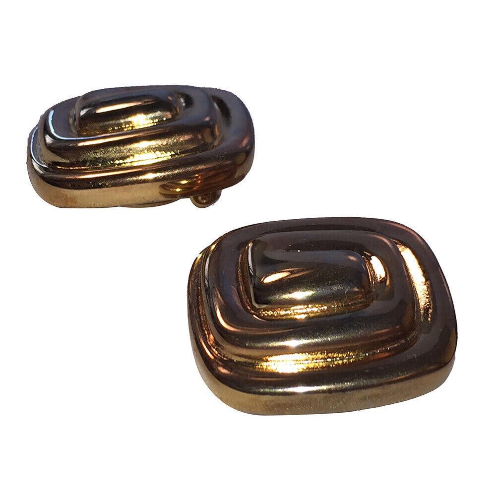 Givenchy Givenchy Greek Aztec Key Pattern Clip On Earrings Size ONE SIZE - 3 Thumbnail