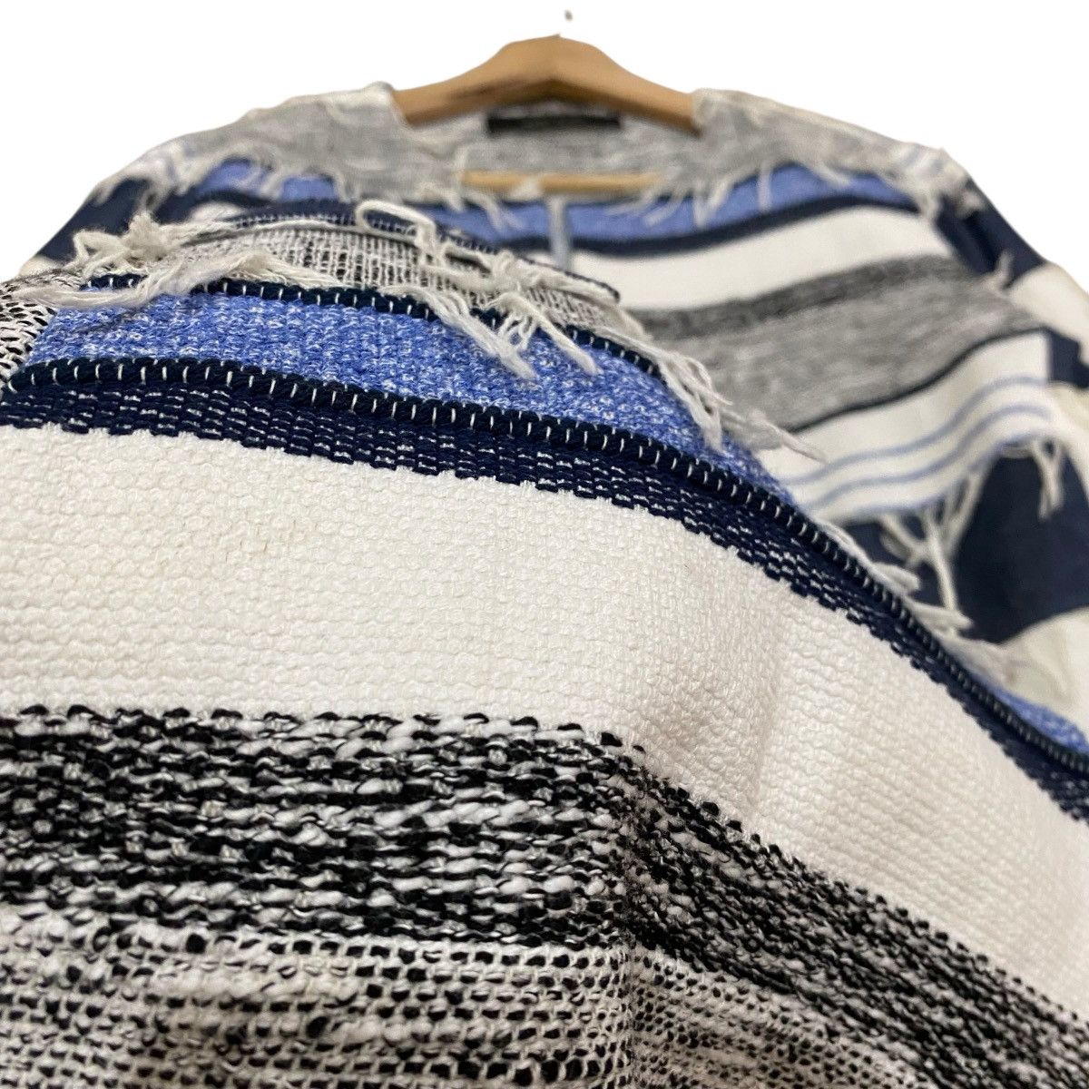 Designer × Zara 🌟ZARA BASIC WOOL KNIT FRINGES BUTTONLESS JACKET Size M / US 6-8 / IT 42-44 - 6 Thumbnail