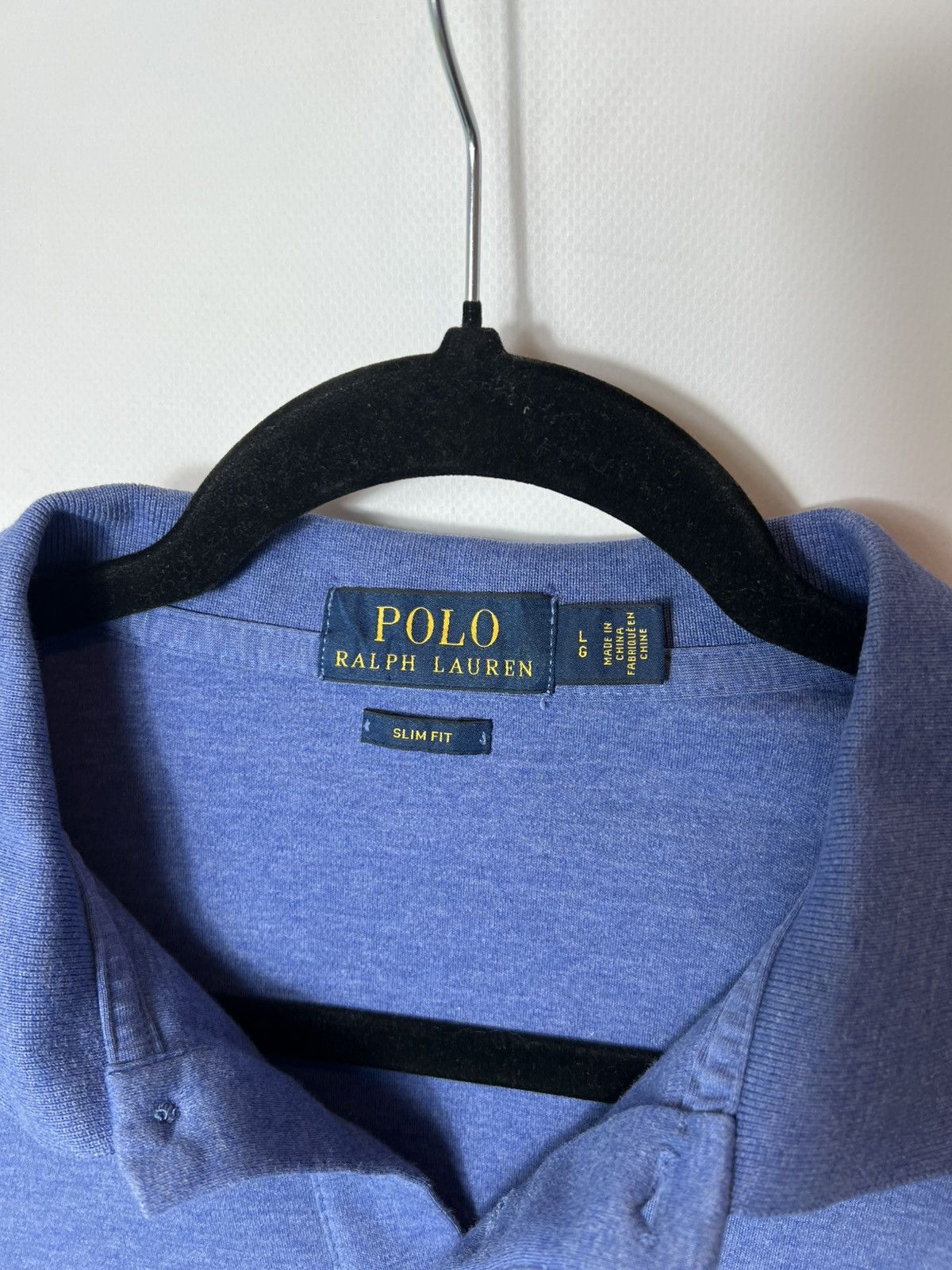 Polo Ralph Lauren Vintage streetwear y2k Polo Ralph Lauren Blue T-shirt Size US L / EU 52-54 / 3 - 4 Thumbnail